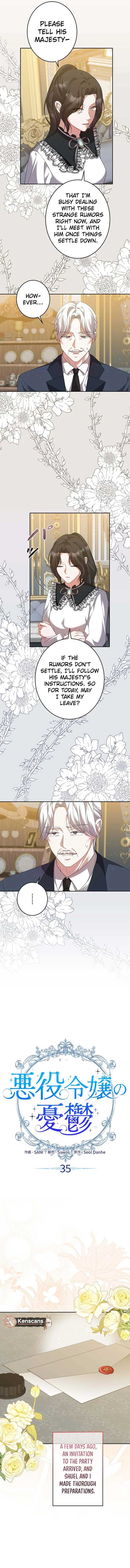 The Duke’s Villainous Daughter Is Depressed Chapter 35 - Page 1