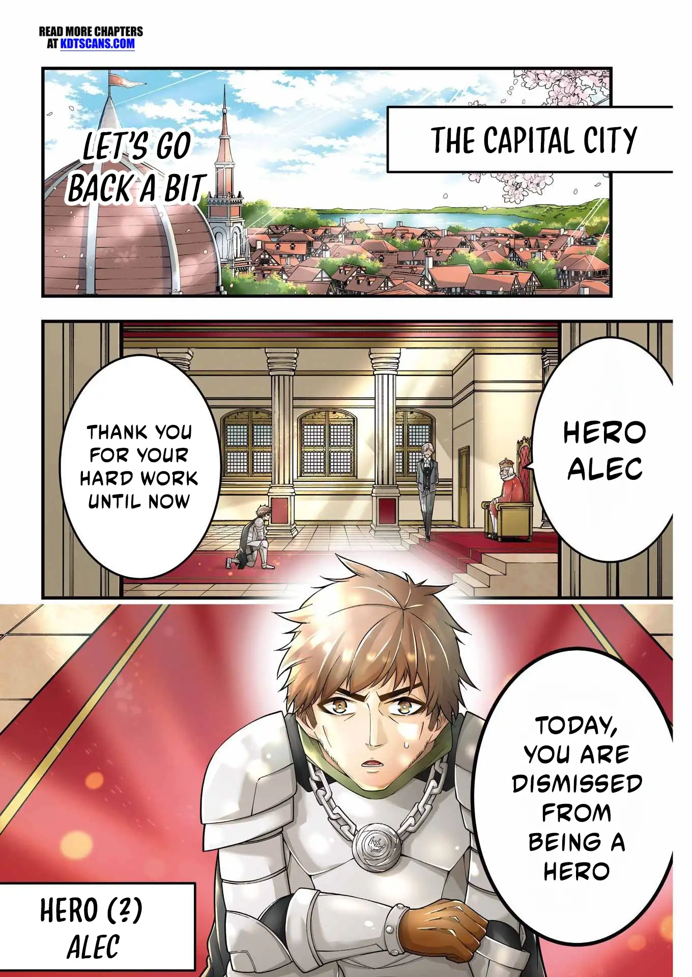 The Elegant Life of the Exiled Hero: When I Became Free, I Also Gained My Beloved Angel! Chapter 1 - Page 4