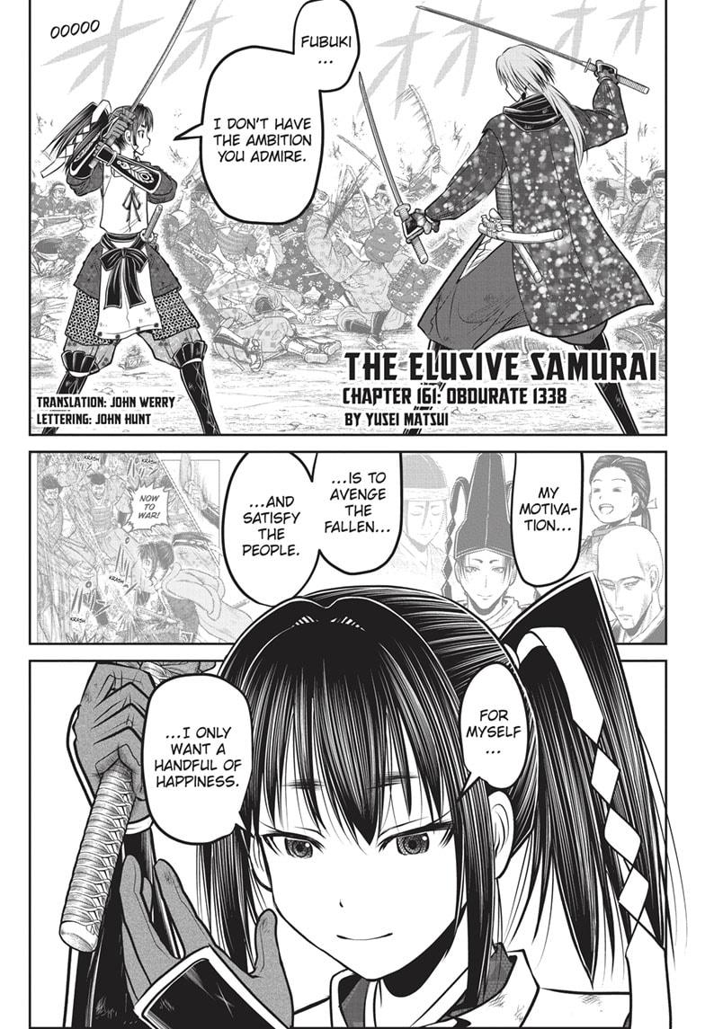 The Elusive Samurai Chapter 161 - Page 1