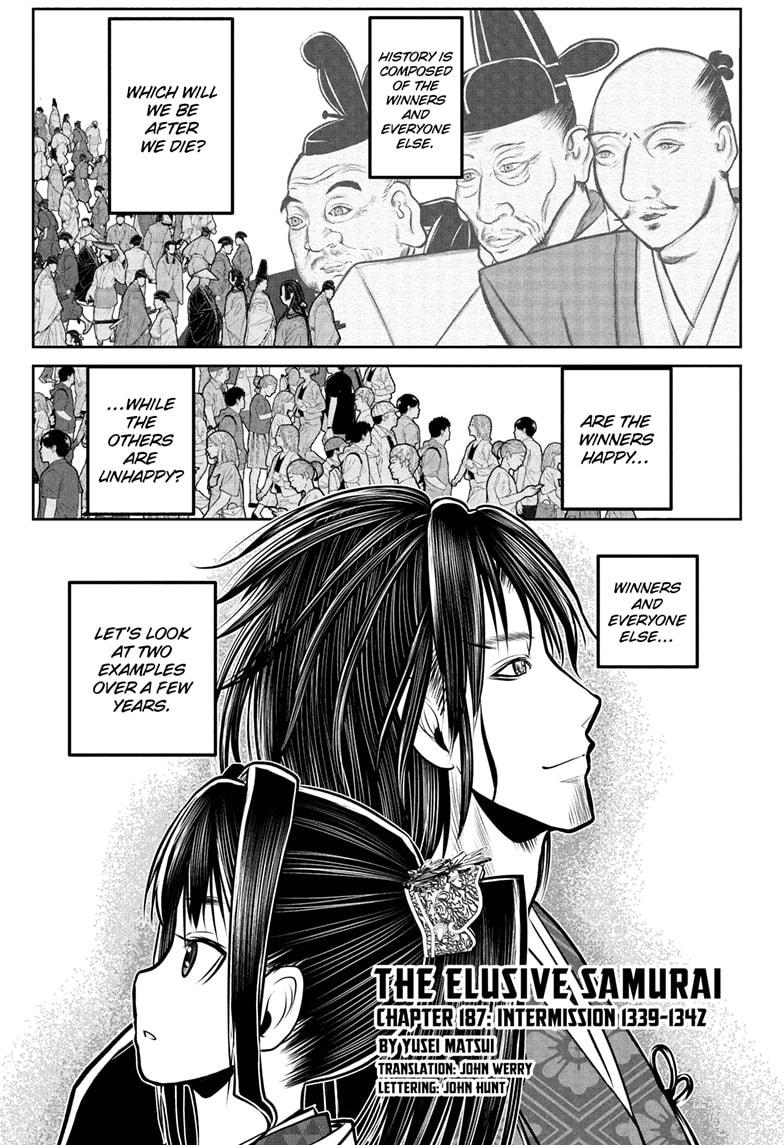 The Elusive Samurai Chapter 187 - Page 1