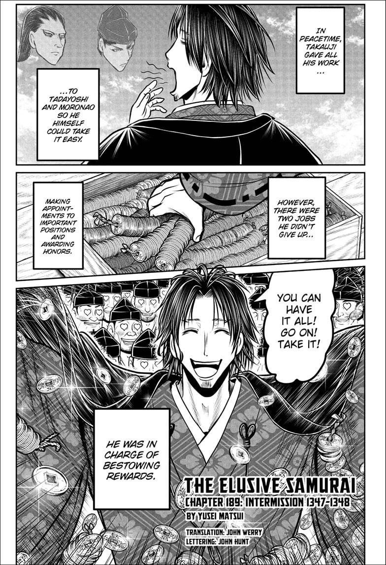 The Elusive Samurai Chapter 189 - Page 1