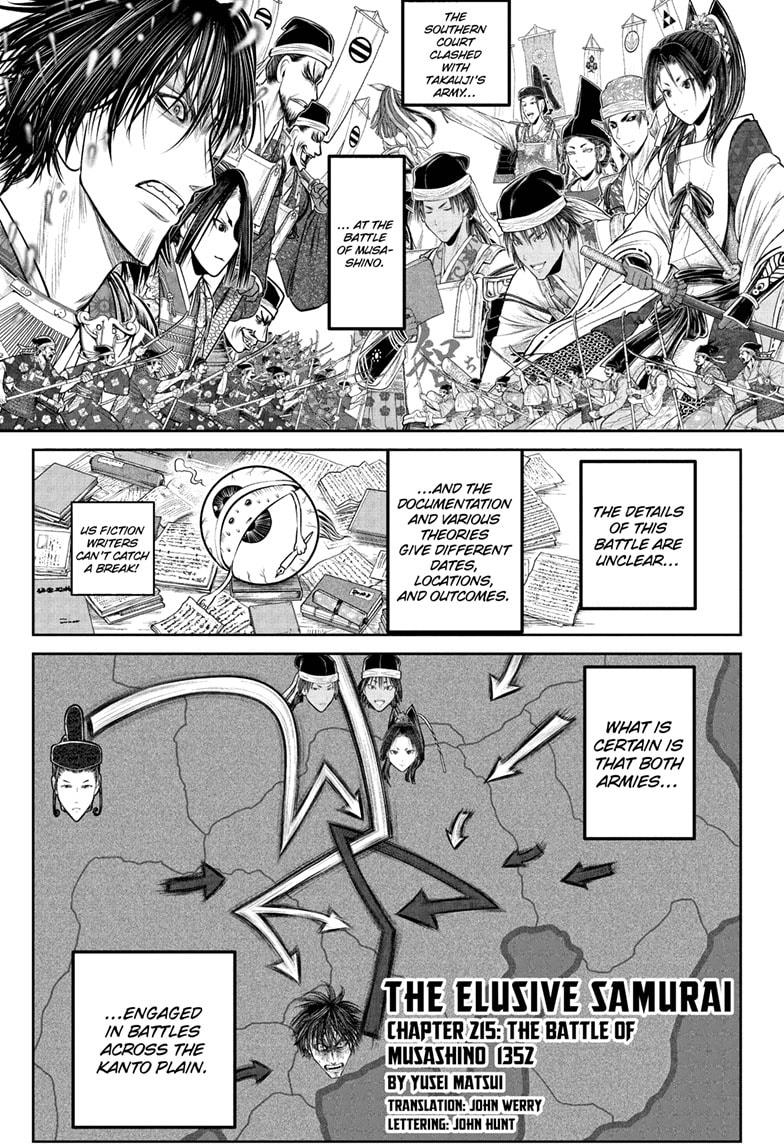 The Elusive Samurai Chapter 215 - Page 1