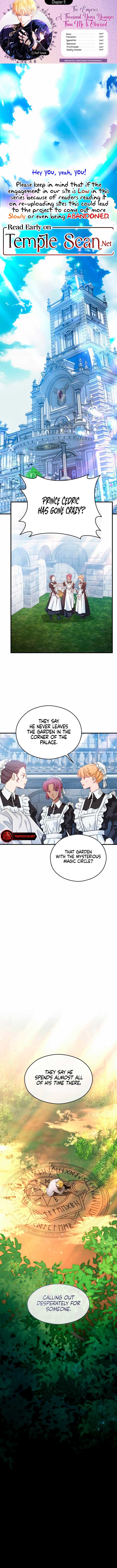The Emperor, a Thousand Years Younger Than Me, Is Obsessed Chapter 11 - Page 1