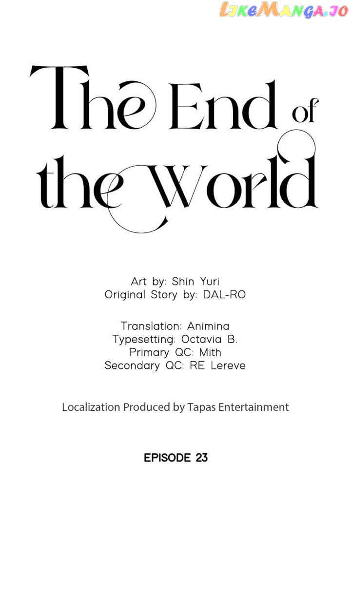 The End of the World Chapter 23 - Page 1