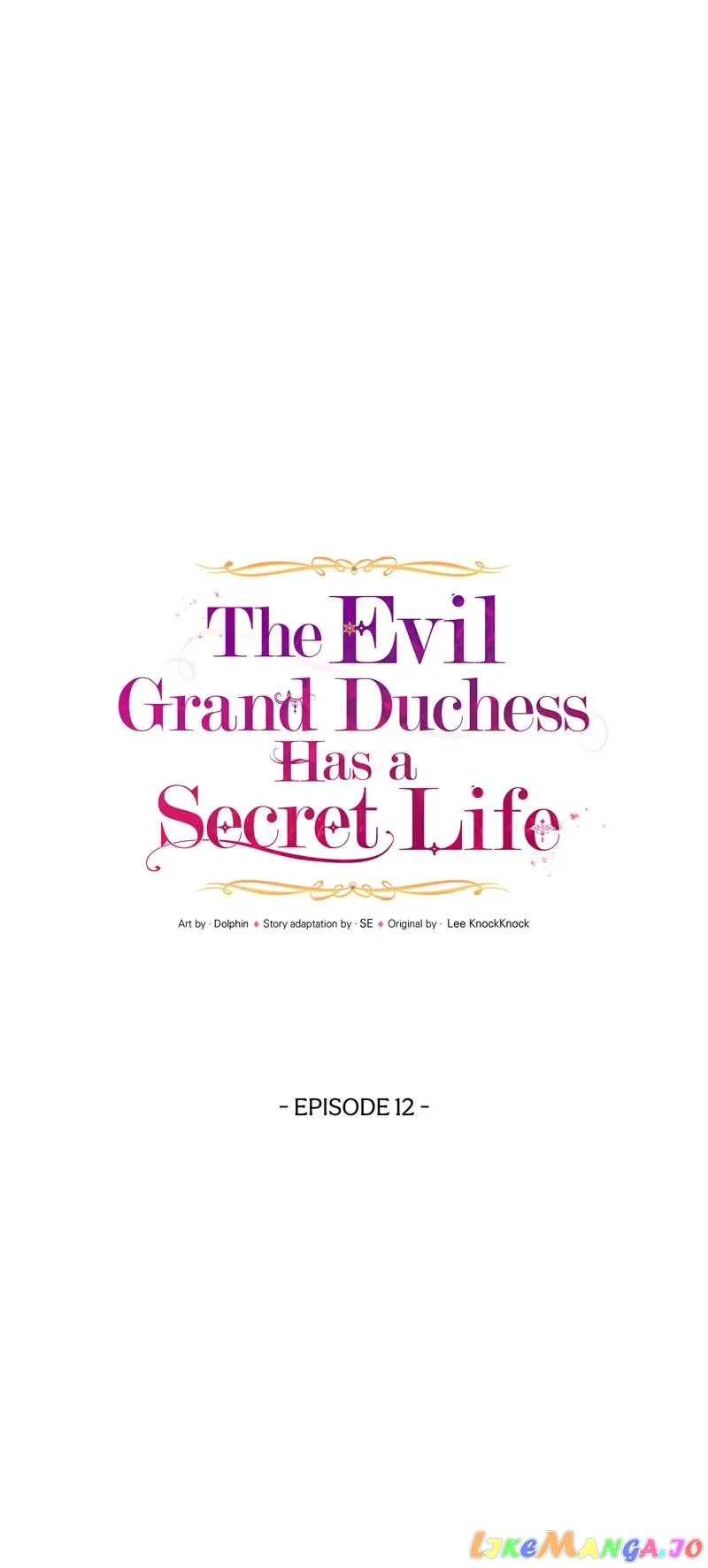 The Evil Grand Duchess Has a Secret Life Chapter 12 - Page 1