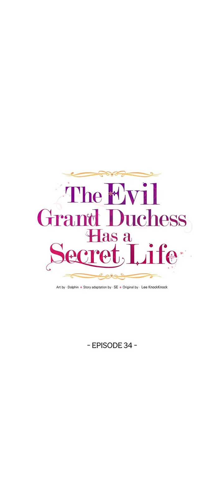 The Evil Grand Duchess Has a Secret Life Chapter 34 - Page 29