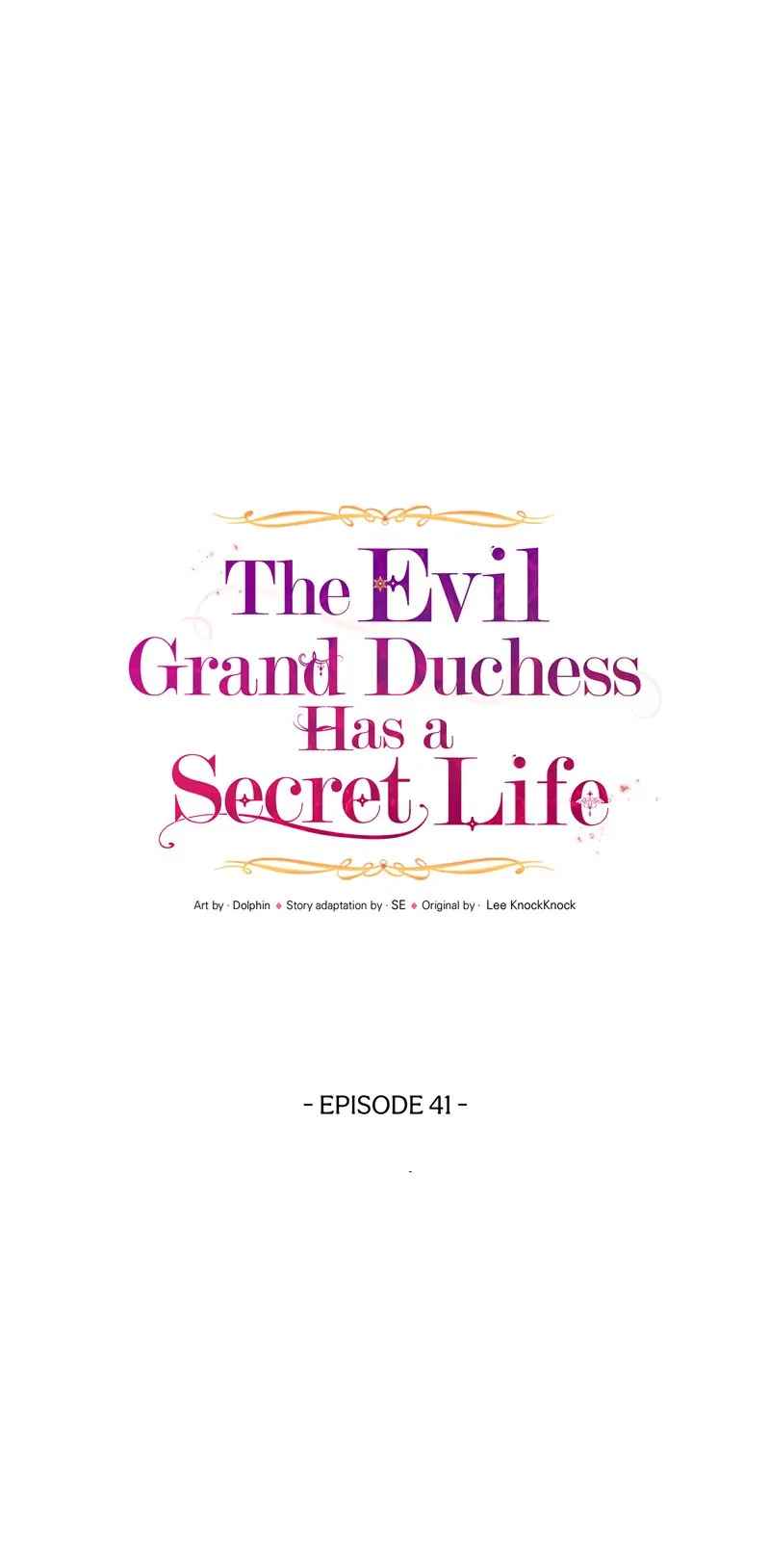 The Evil Grand Duchess Has a Secret Life Chapter 41 - Page 26