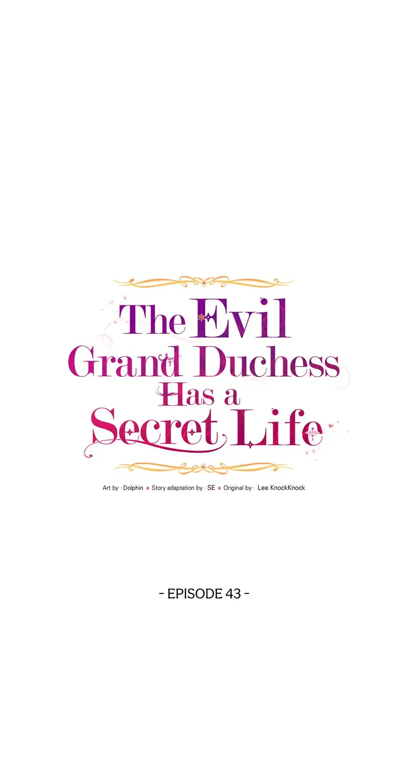 The Evil Grand Duchess Has a Secret Life Chapter 43 - Page 4