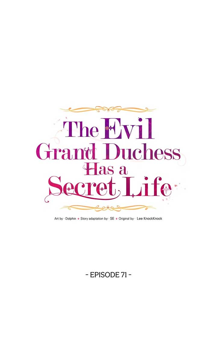 The Evil Grand Duchess Has a Secret Life Chapter 71 - Page 25