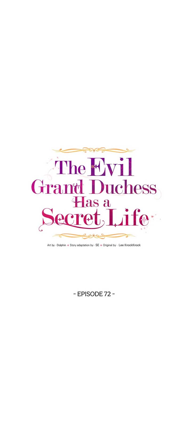 The Evil Grand Duchess Has a Secret Life Chapter 72 - Page 10