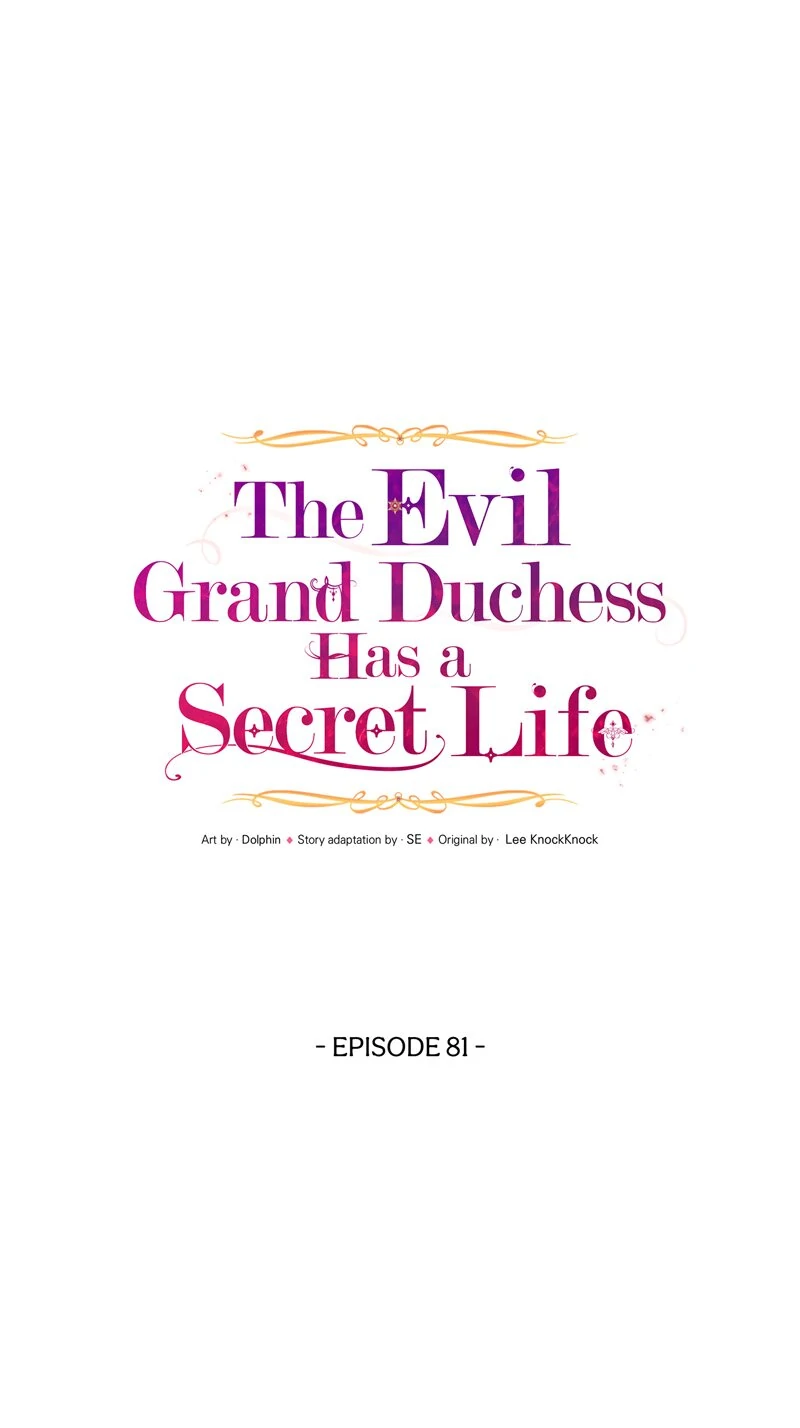 The Evil Grand Duchess Has a Secret Life Chapter 81 - Page 33