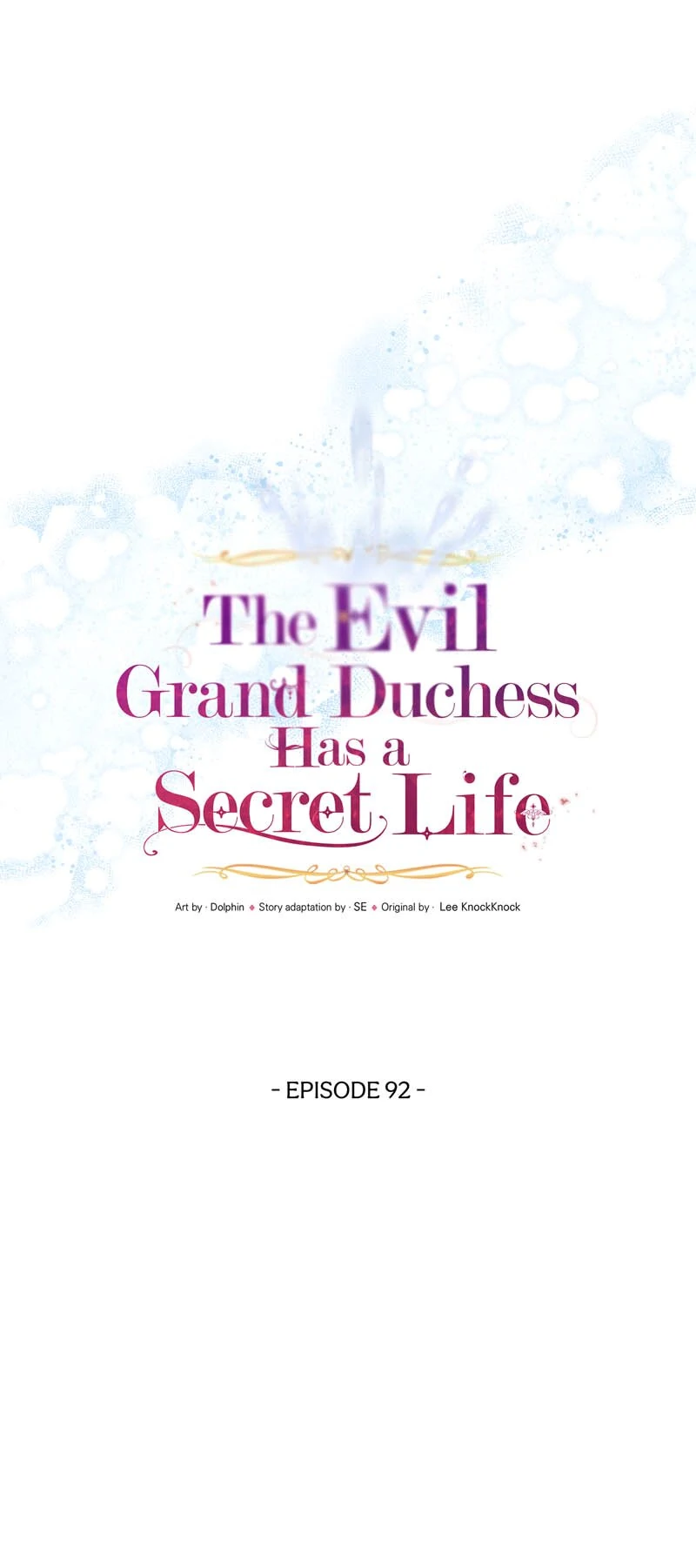 The Evil Grand Duchess Has a Secret Life Chapter 92 - Page 13