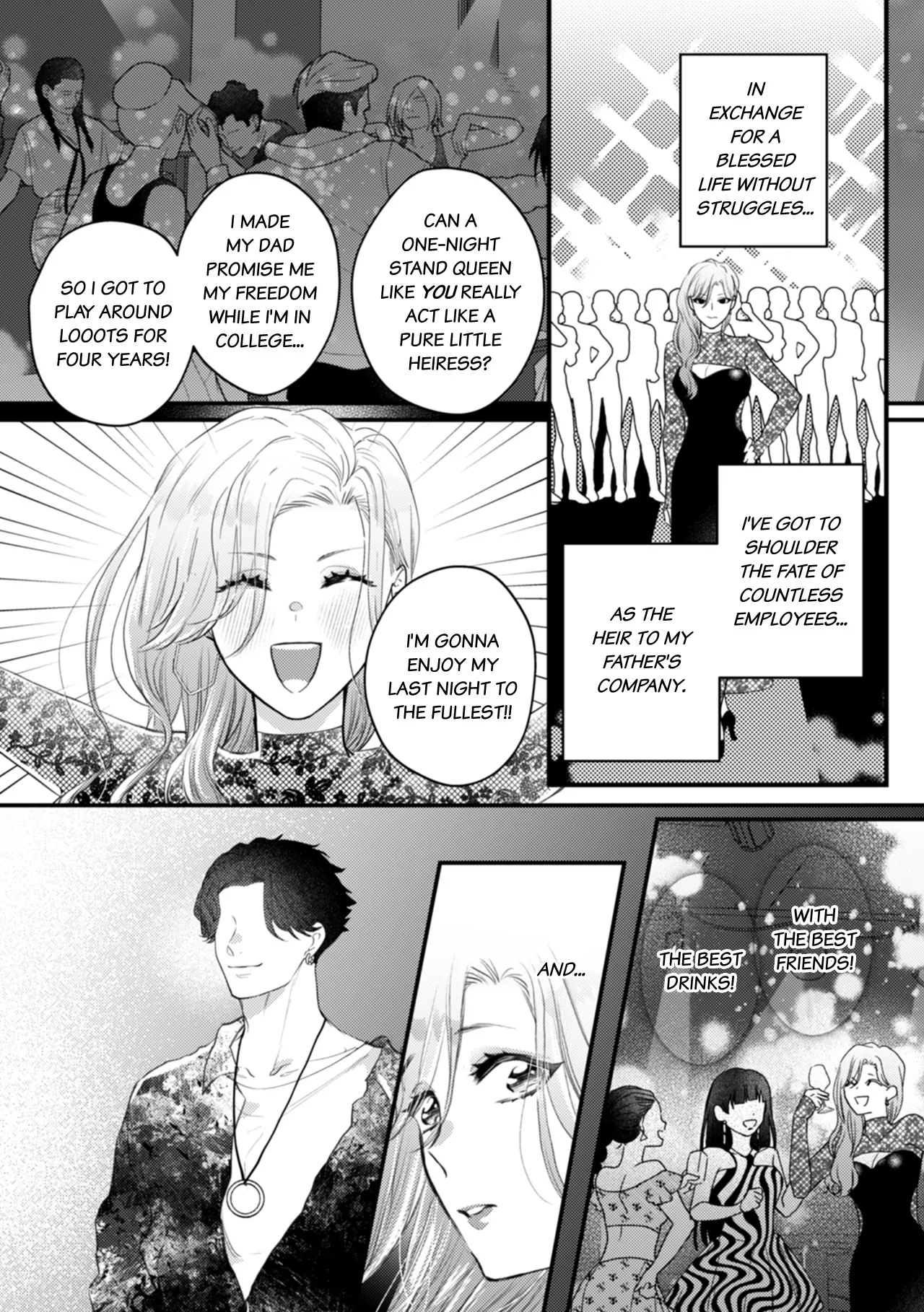 The Ex-Party Girl Heiress and Her Sexy, Underhanded Fiance Who Loves Her Chapter 1 - Page 5