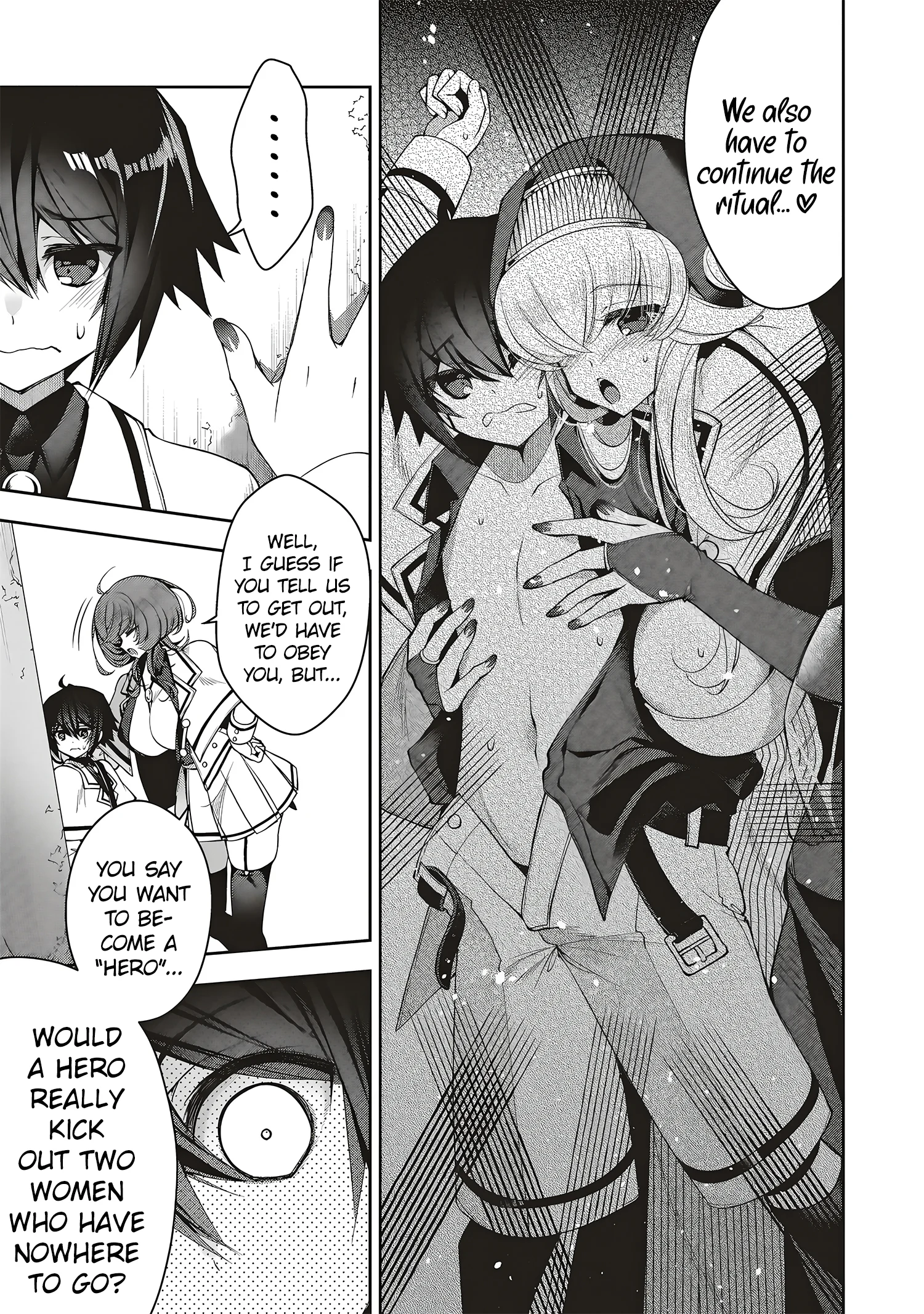The Fallen Hero and the Rikka Witches Chapter 3 - Page 11