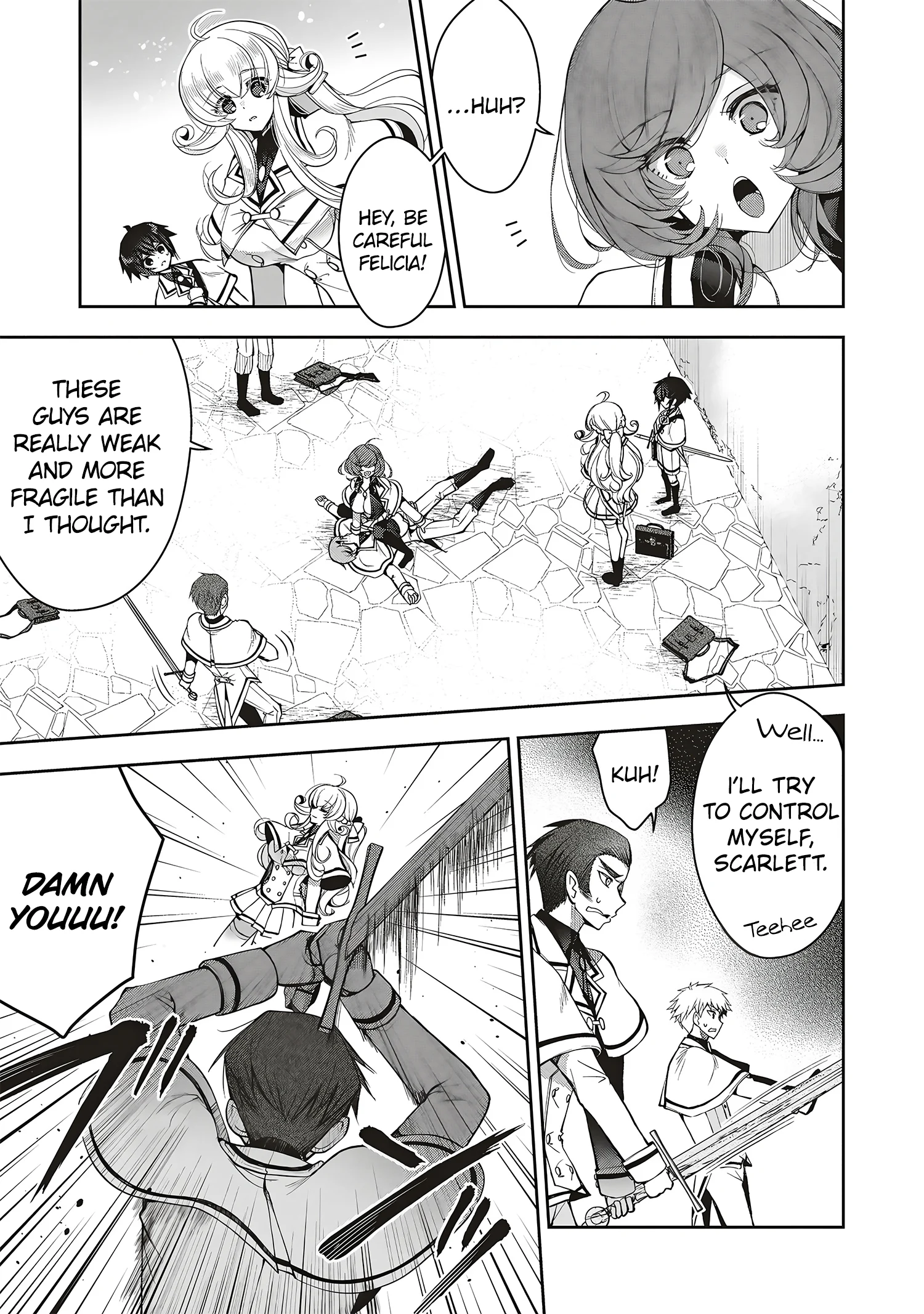 The Fallen Hero and the Rikka Witches Chapter 3 - Page 22