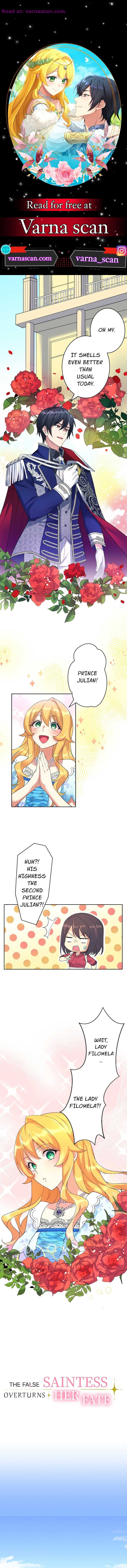 The False Saintess Overturns Her Fate Chapter 12 - Page 1