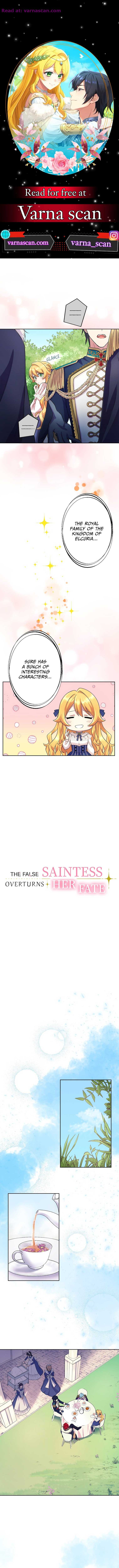 The False Saintess Overturns Her Fate Chapter 14 - Page 1