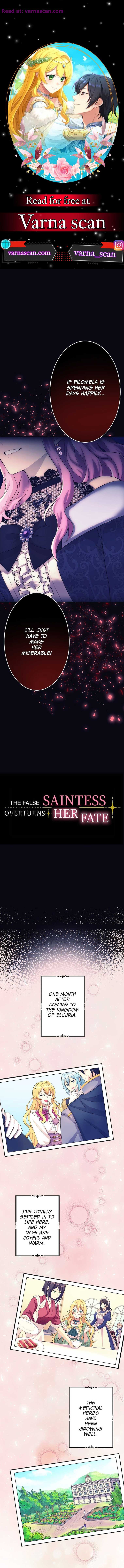 The False Saintess Overturns Her Fate Chapter 15 - Page 1
