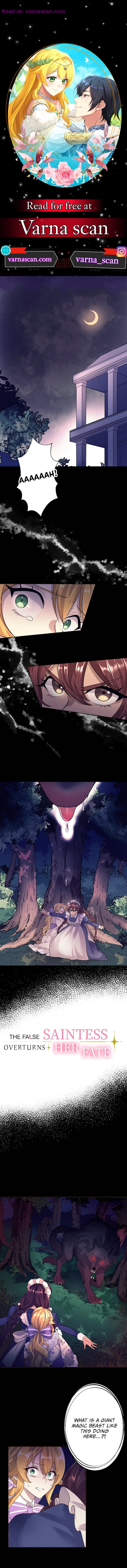 The False Saintess Overturns Her Fate Chapter 16 - Page 1