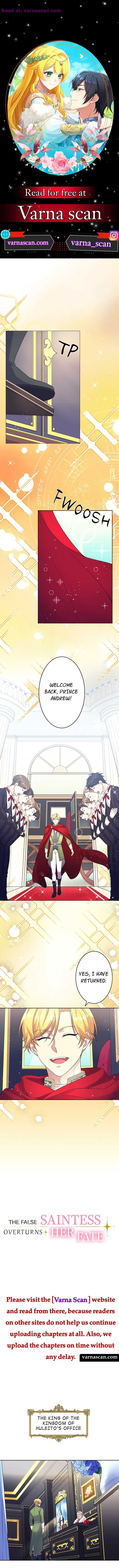 The False Saintess Overturns Her Fate Chapter 18 - Page 1