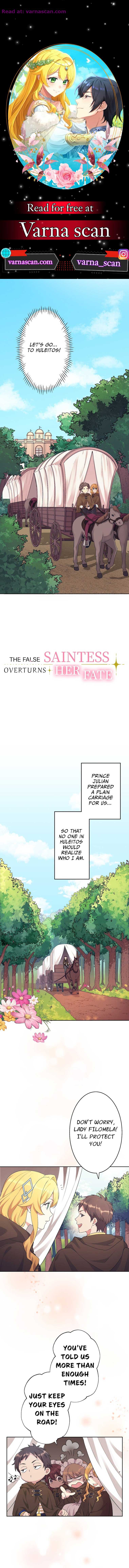 The False Saintess Overturns Her Fate Chapter 20 - Page 1