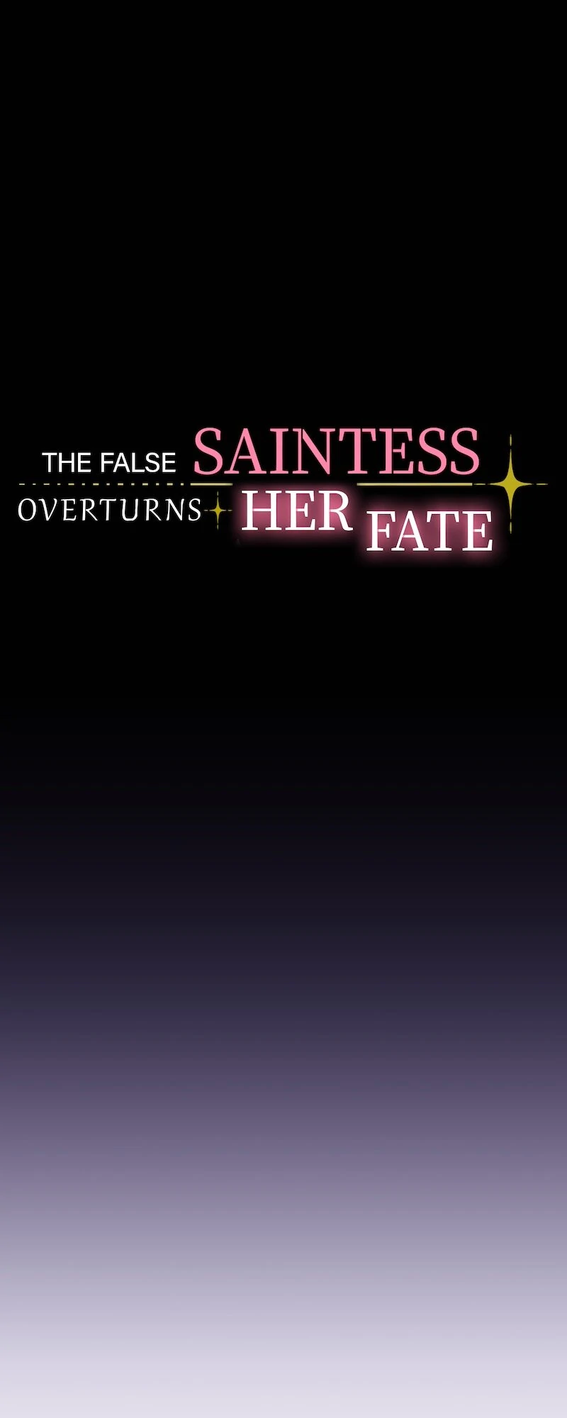 The False Saintess Overturns Her Fate Chapter 29 - Page 1
