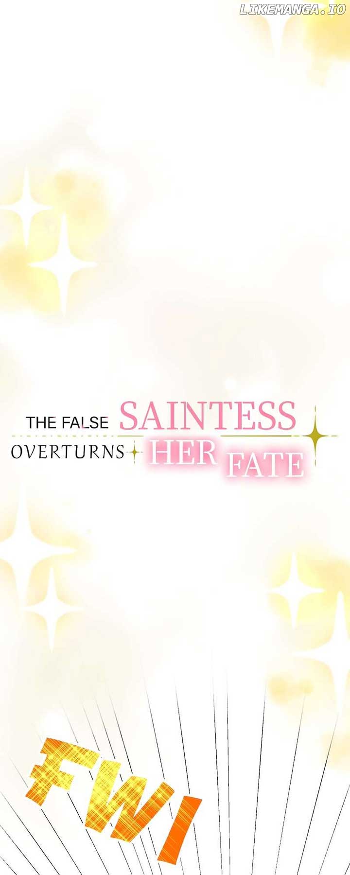 The False Saintess Overturns Her Fate Chapter 31 - Page 1