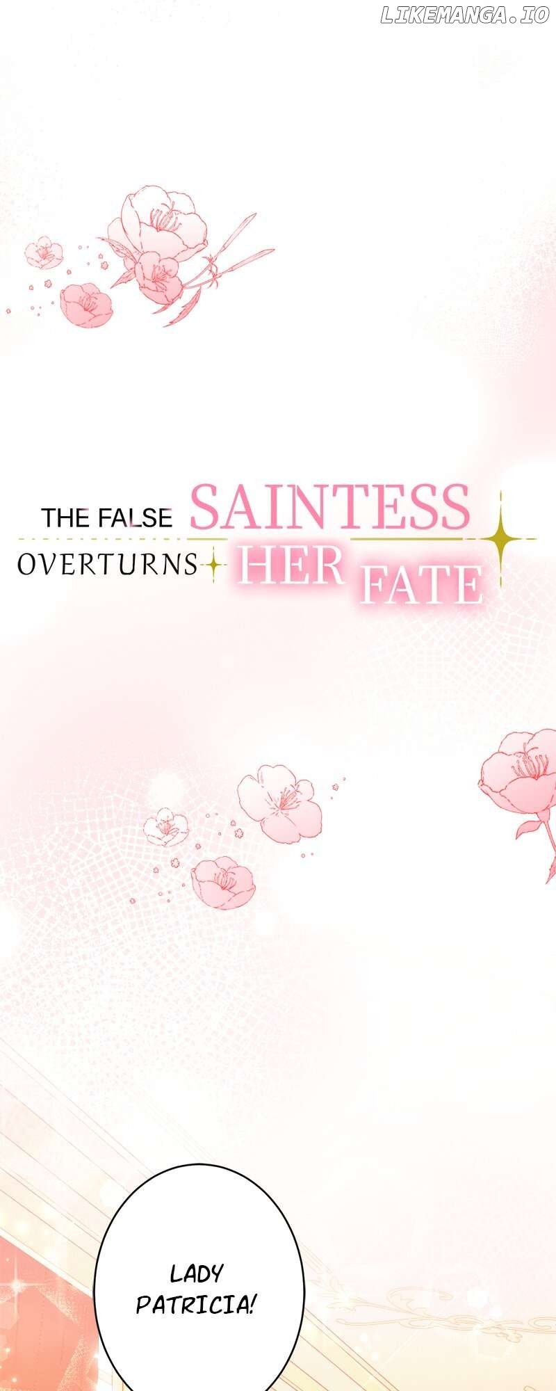 The False Saintess Overturns Her Fate Chapter 43 - Page 1