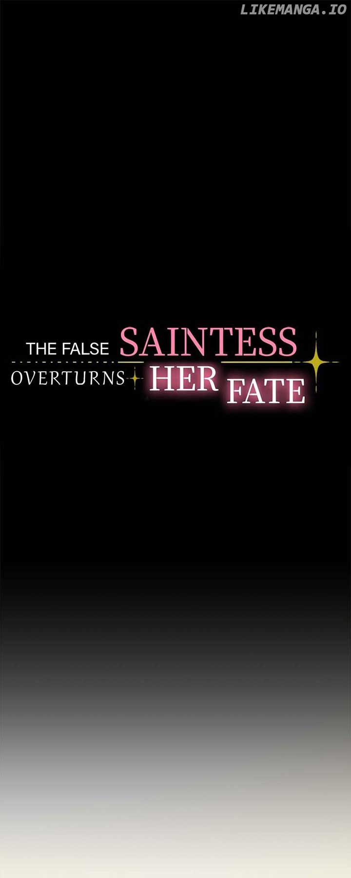 The False Saintess Overturns Her Fate Chapter 49 - Page 1