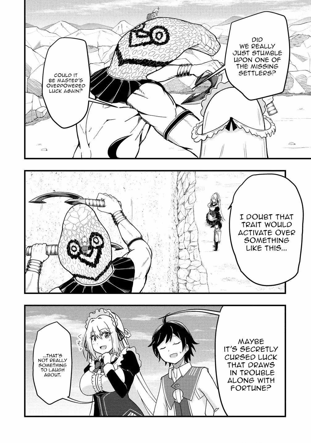 The Fifth Prince Exiled to the Frontier Survives with His [Luck] Skill Chapter 7 - Page 2