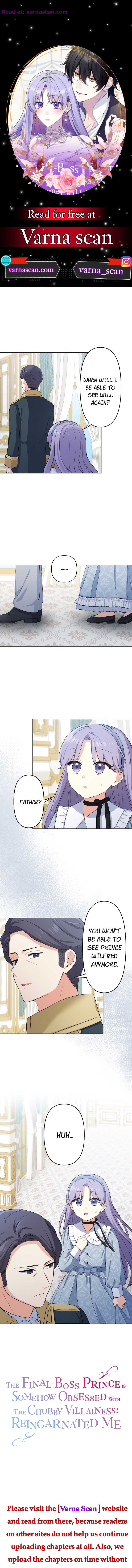 The Final-Boss Prince is Somehow Obsessed with the Chubby Villainess: Reincarnated Me Chapter 20 - Page 0