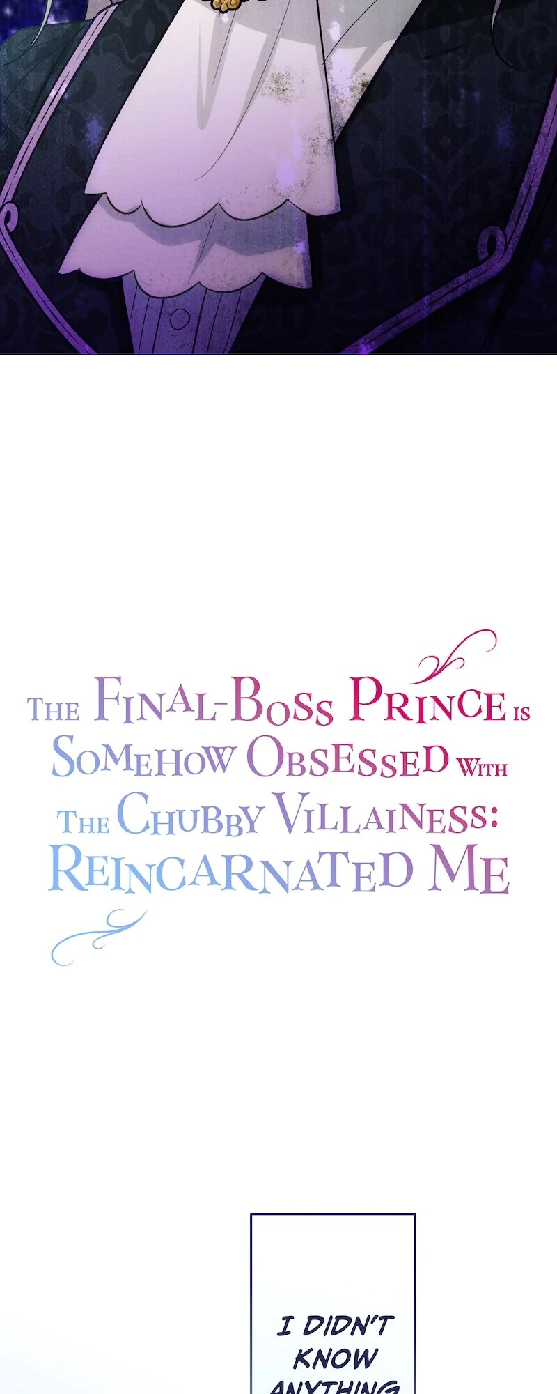 The Final-Boss Prince is Somehow Obsessed with the Chubby Villainess: Reincarnated Me Chapter 36 - Page 2