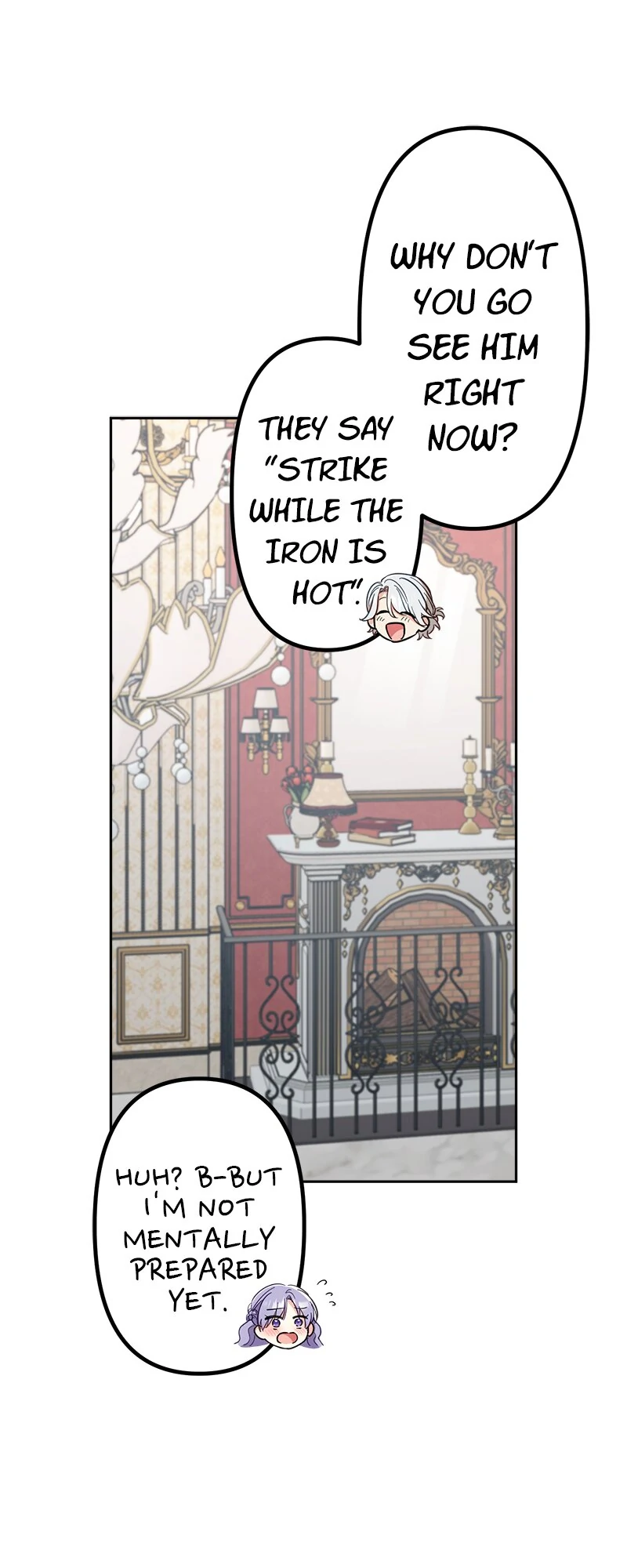 The Final-Boss Prince is Somehow Obsessed with the Chubby Villainess: Reincarnated Me Chapter 51 - Page 51