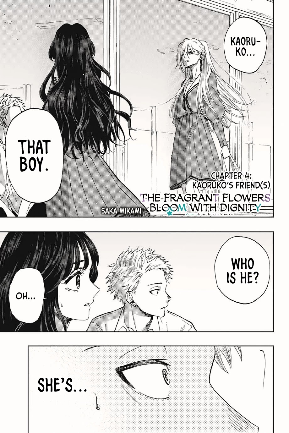 The Fragrant Flower Blooms With Dignity Chapter 4 - Page 0