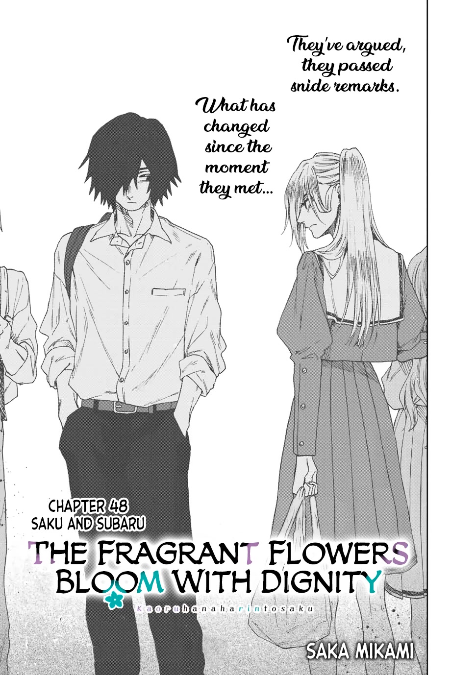 The Fragrant Flower Blooms With Dignity Chapter 48 - Page 1