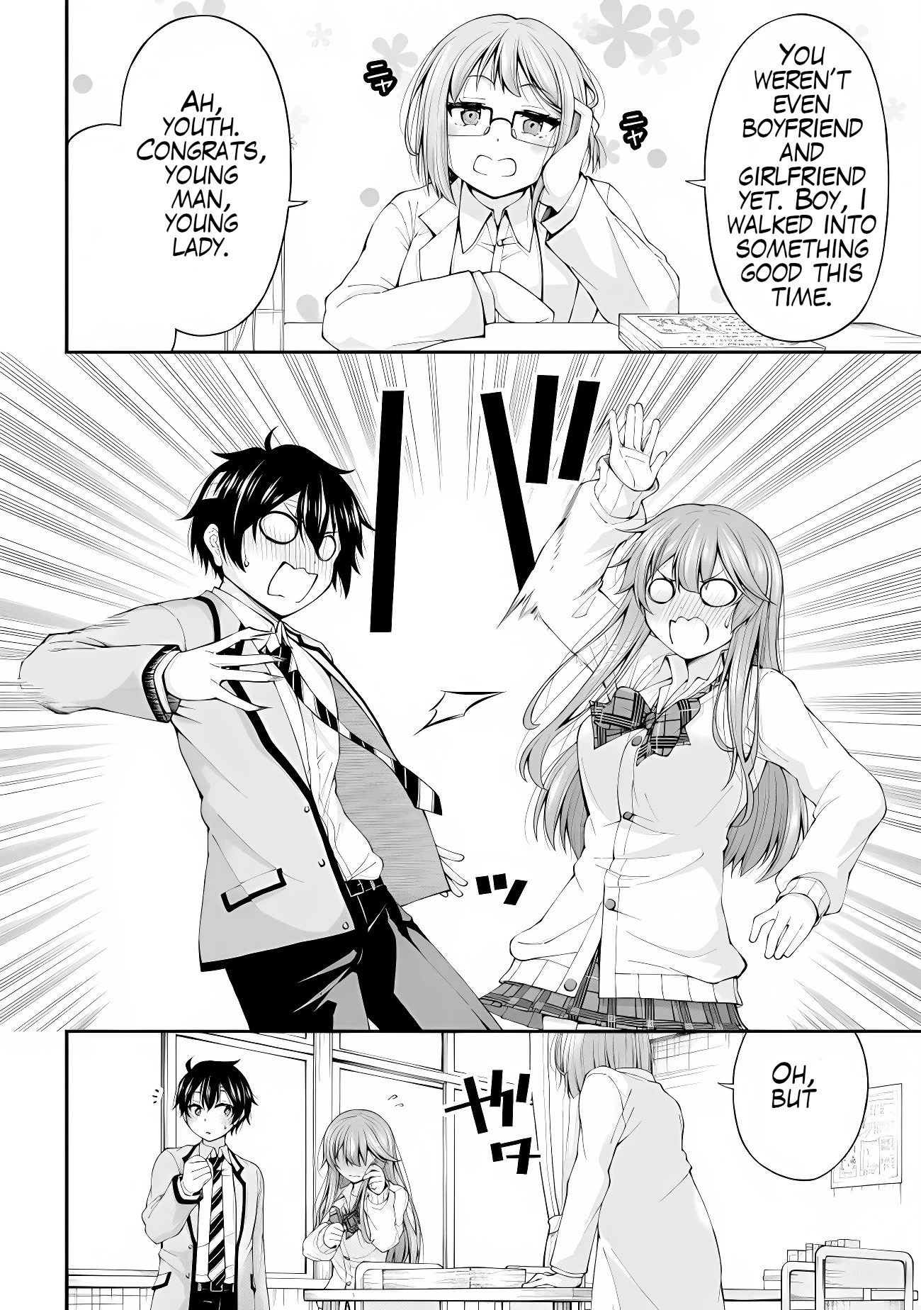 The Gal Who Was Meant to Confess to Me as a Game Punishment Has Apparently Fallen in Love With Me Chapter 2 - Page 1