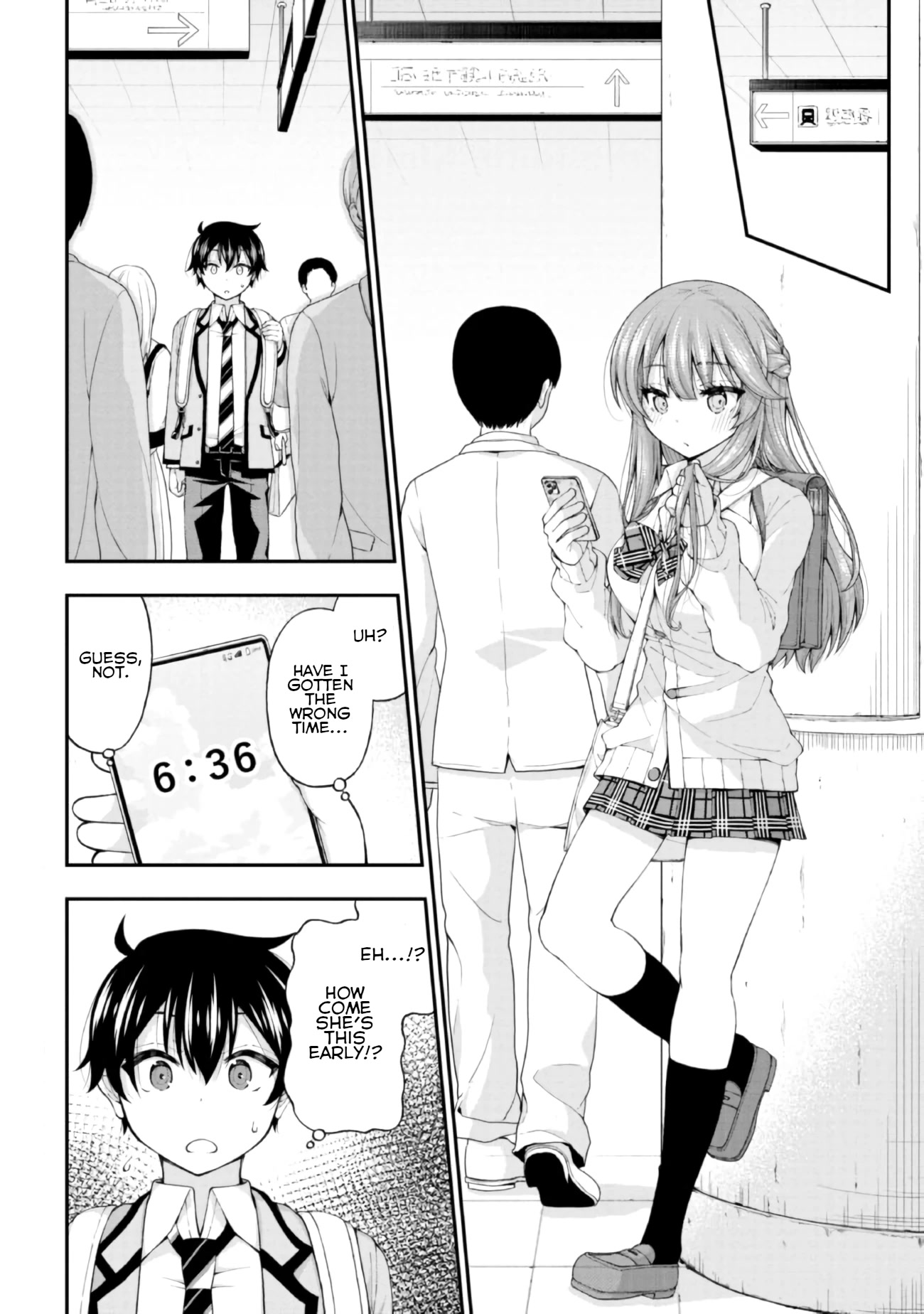 The Gal Who Was Meant to Confess to Me as a Game Punishment Has Apparently Fallen in Love With Me Chapter 3 - Page 1