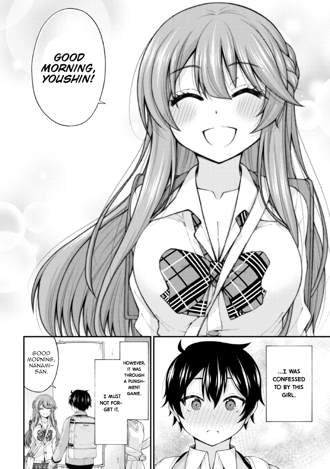 The Gal Who Was Meant to Confess to Me as a Game Punishment Has Apparently Fallen in Love With Me Chapter 3 - Page 3