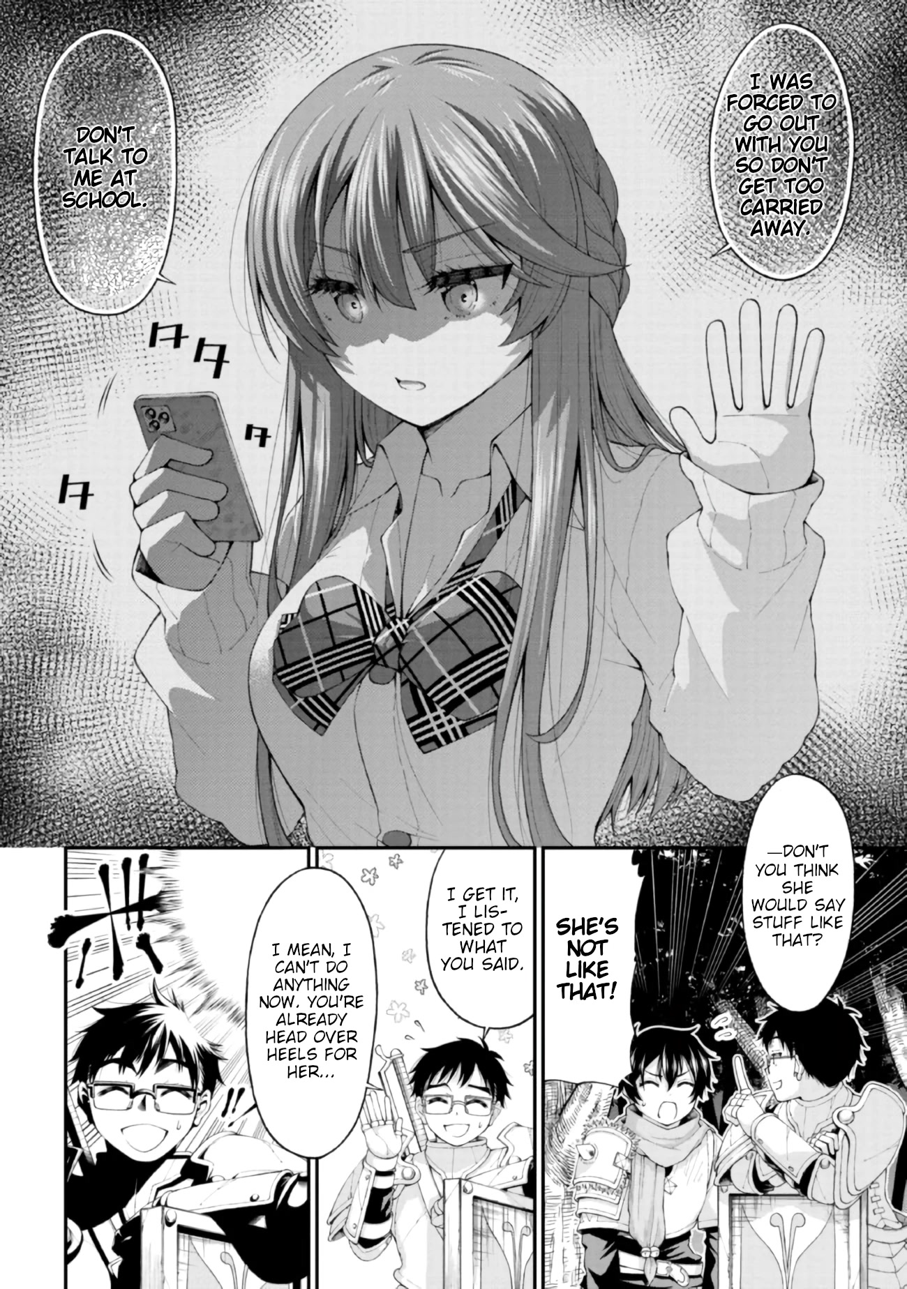 The Gal Who Was Meant to Confess to Me as a Game Punishment Has Apparently Fallen in Love With Me Chapter 4 - Page 13