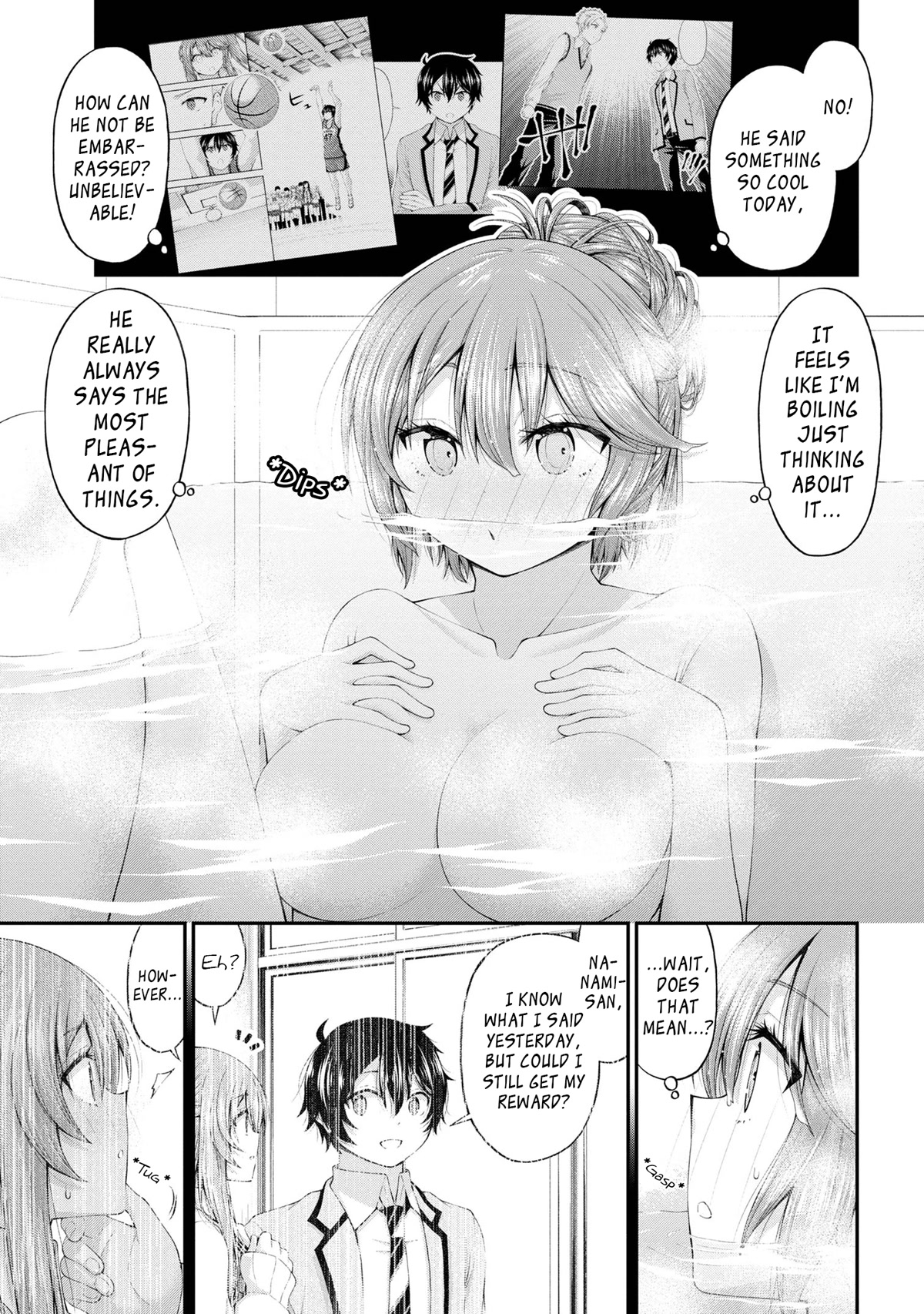 The Gal Who Was Meant to Confess to Me as a Game Punishment Has Apparently Fallen in Love With Me Chapter 7.5 - Page 4
