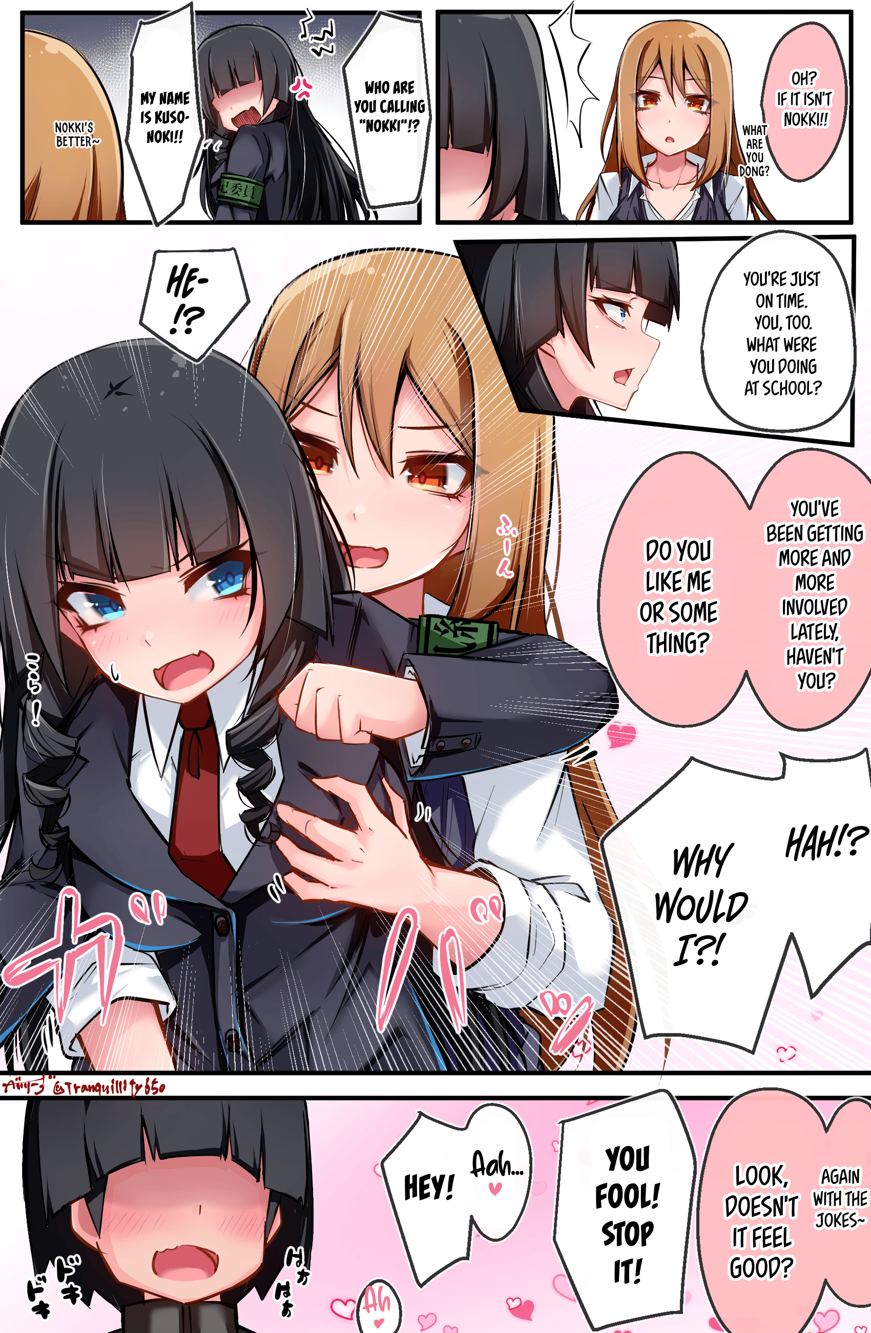 The Gals in My Class Treat Me Like Air Chapter 10 - Page 2