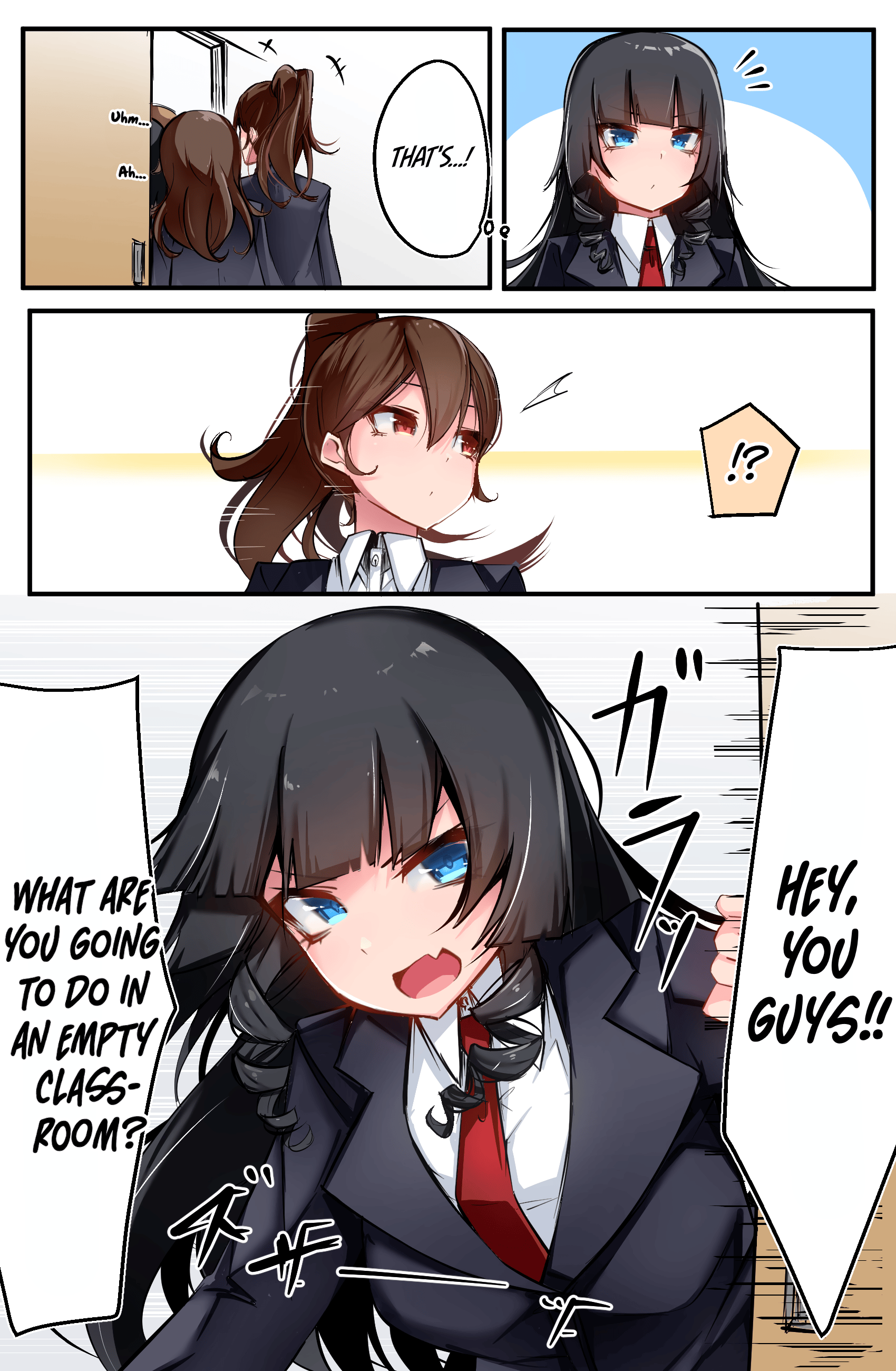 The Gals in My Class Treat Me Like Air Chapter 11 - Page 1