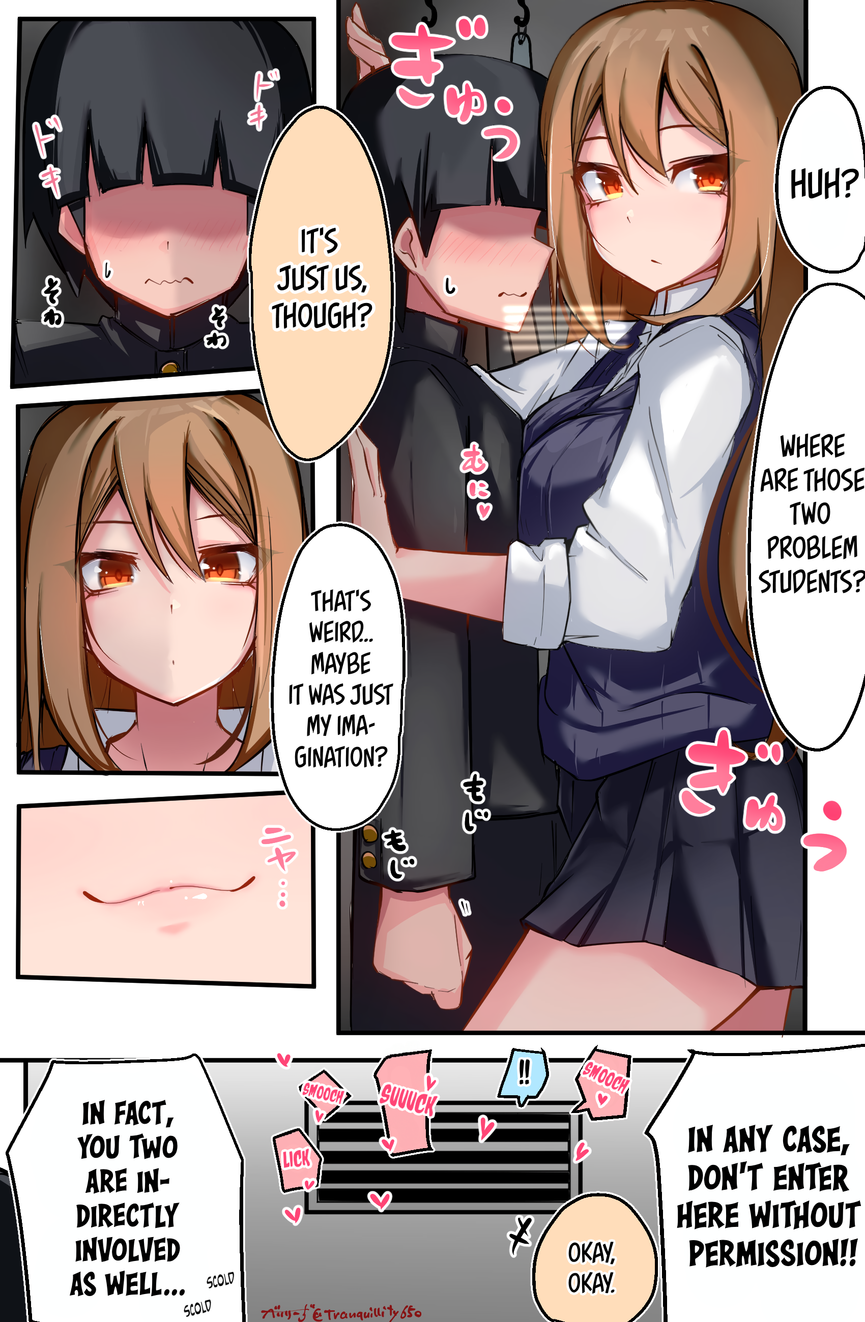 The Gals in My Class Treat Me Like Air Chapter 11 - Page 2