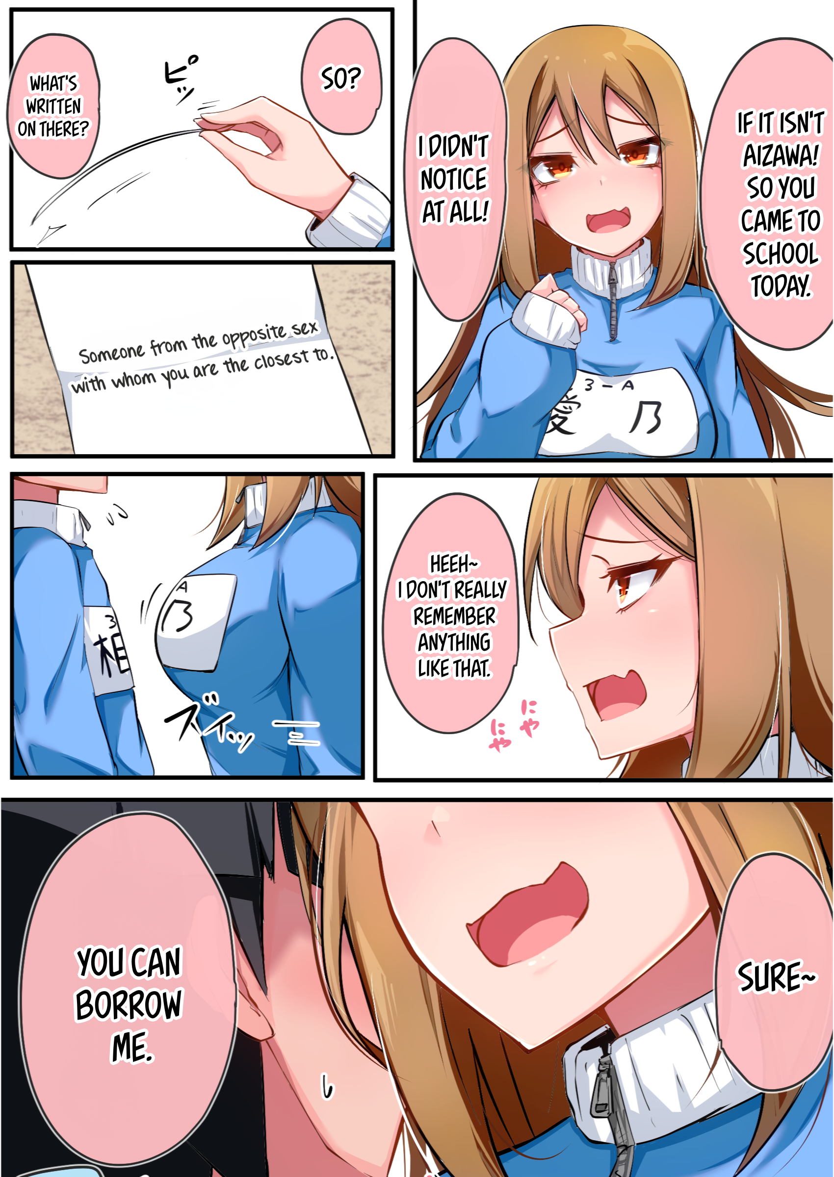 The Gals in My Class Treat Me Like Air Chapter 12 - Page 2