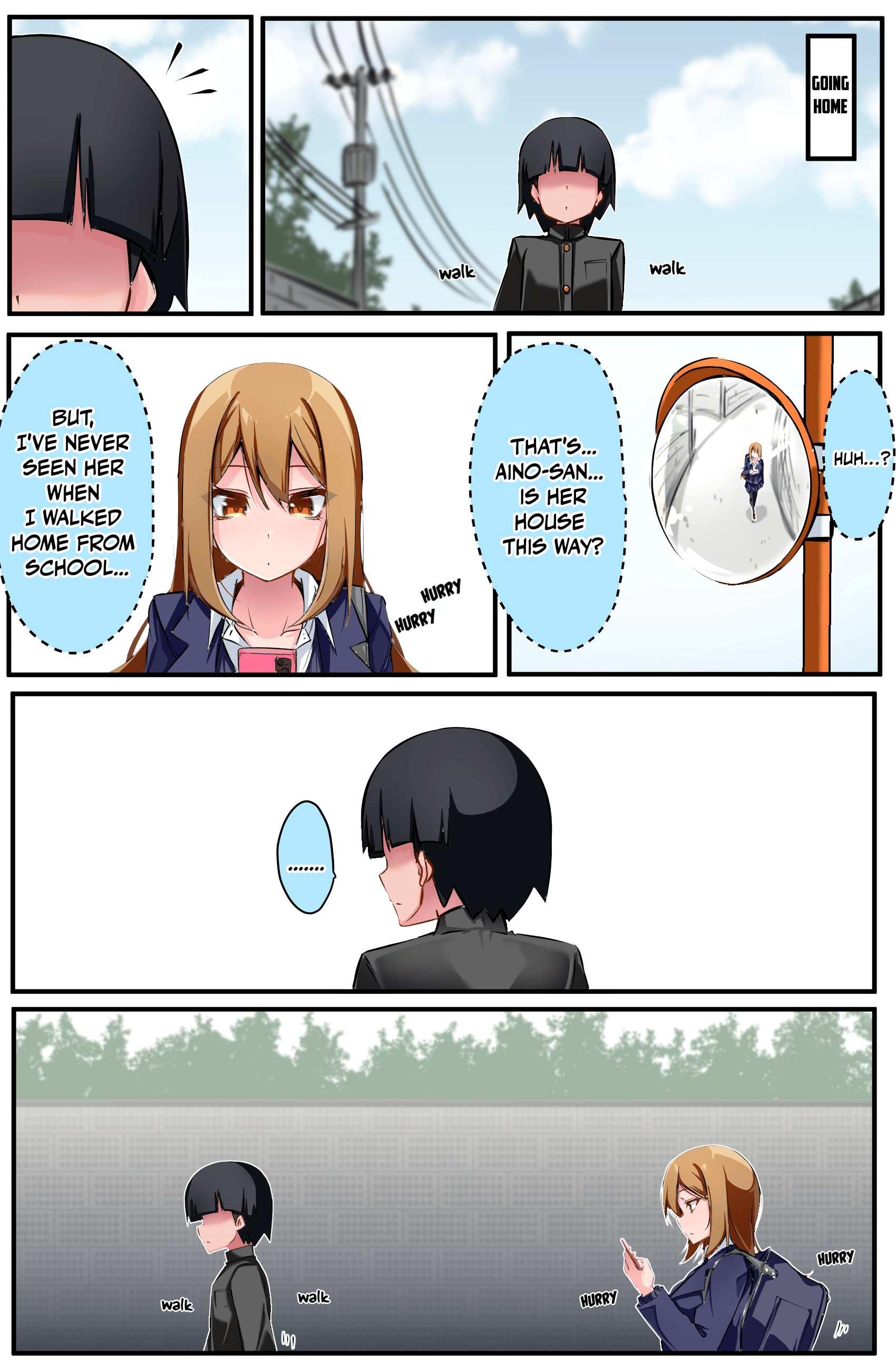 The Gals in My Class Treat Me Like Air Chapter 17 - Page 1