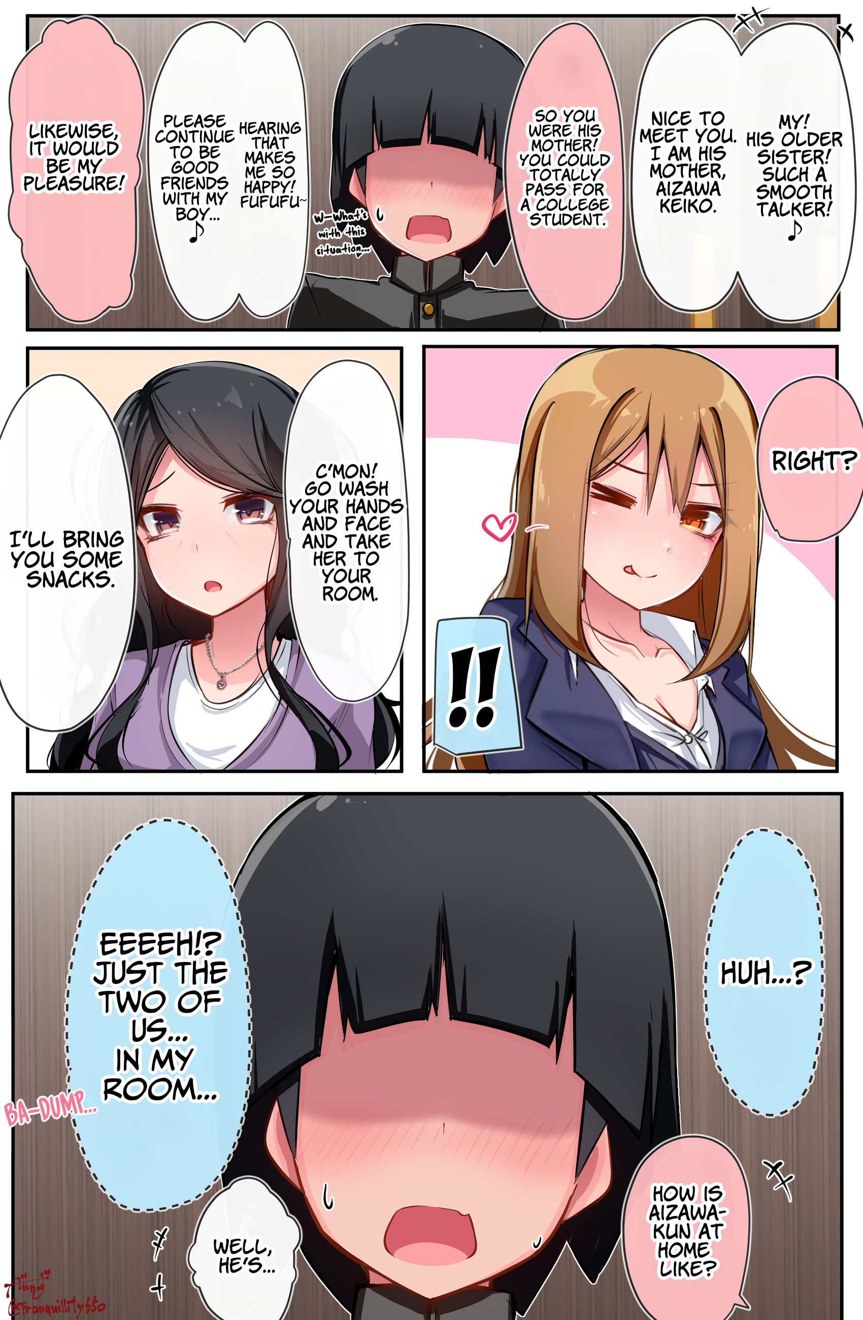 The Gals in My Class Treat Me Like Air Chapter 18 - Page 2