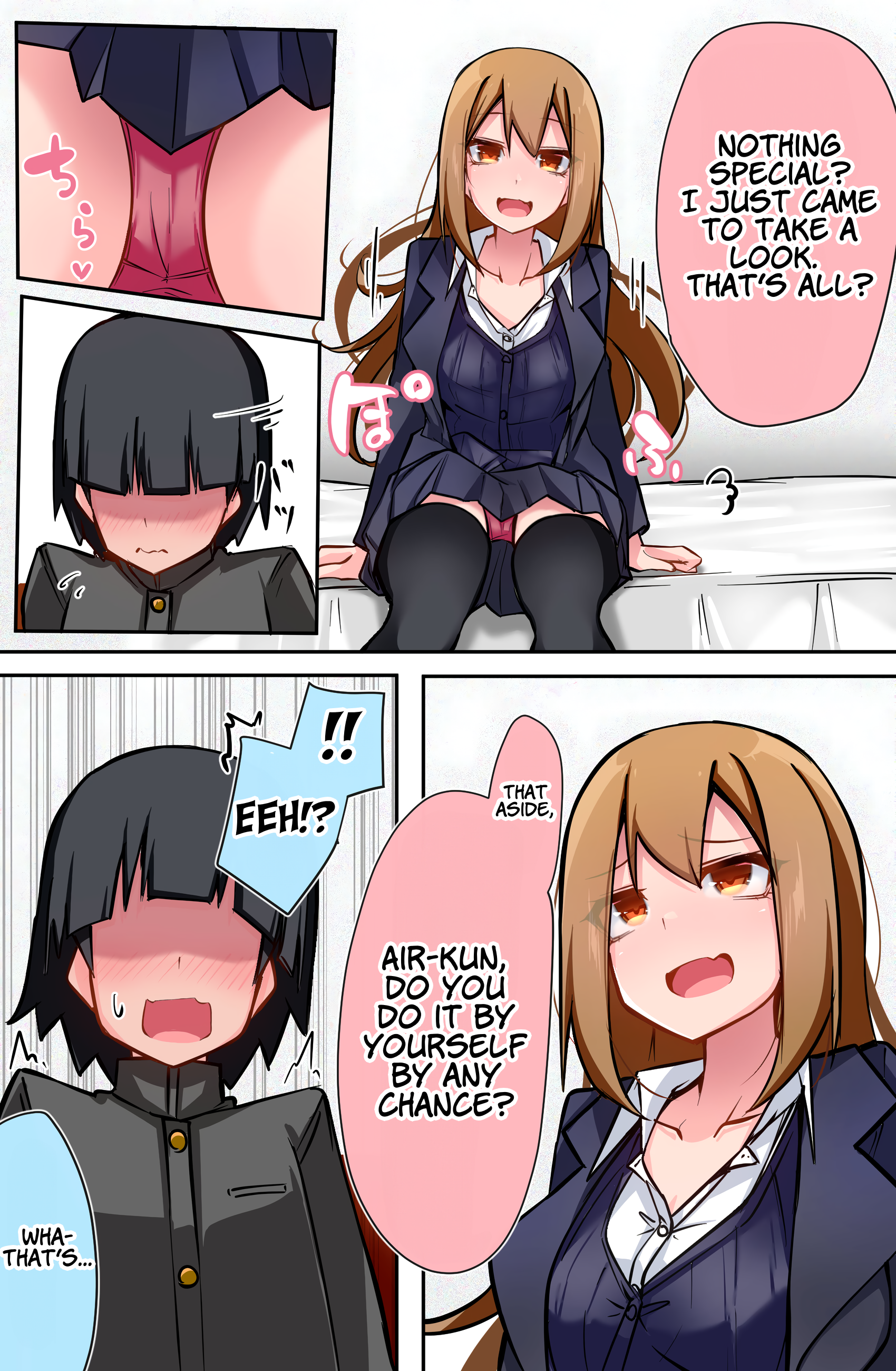 The Gals in My Class Treat Me Like Air Chapter 19 - Page 3