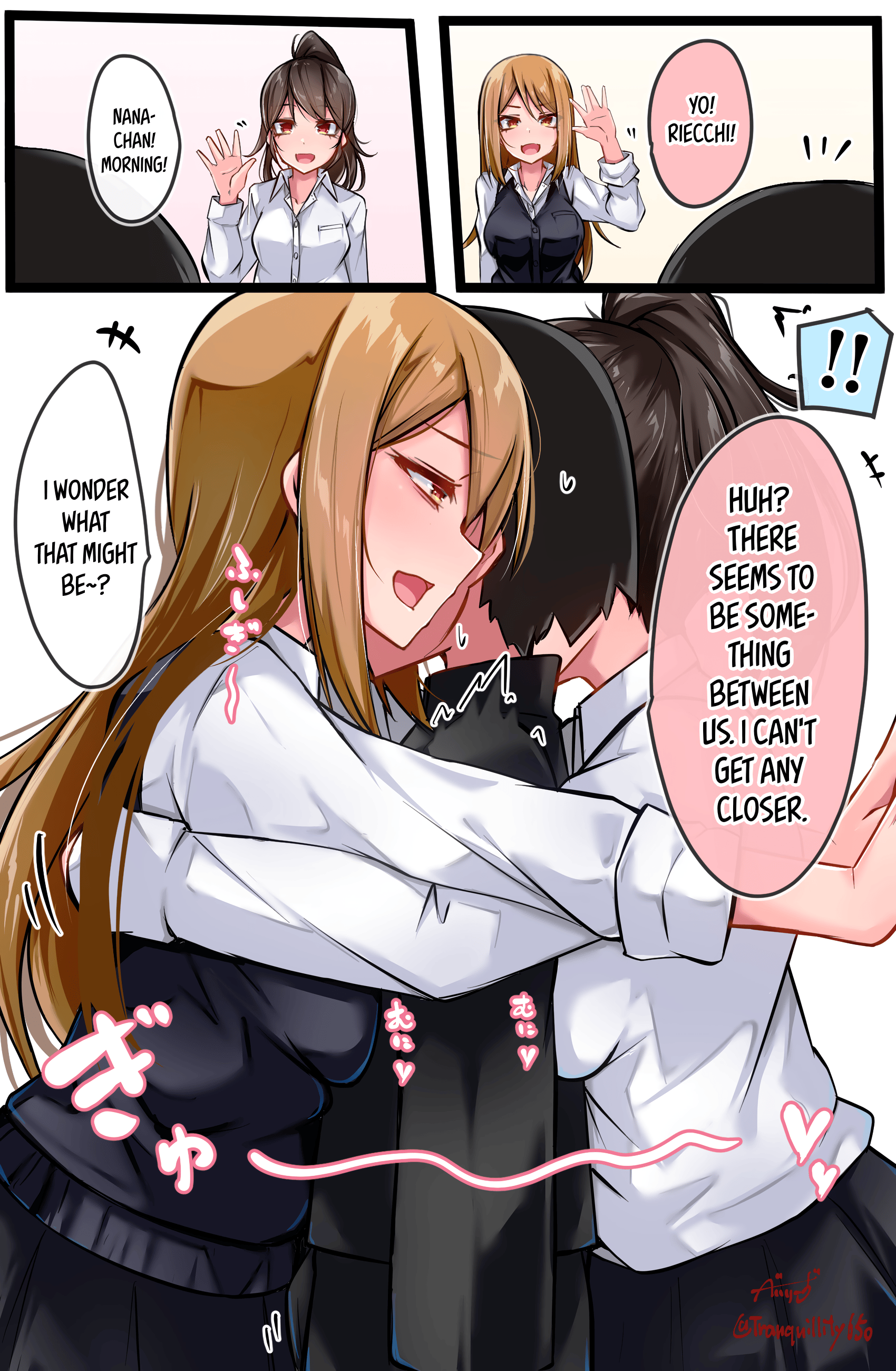 The Gals in My Class Treat Me Like Air Chapter 2 - Page 1