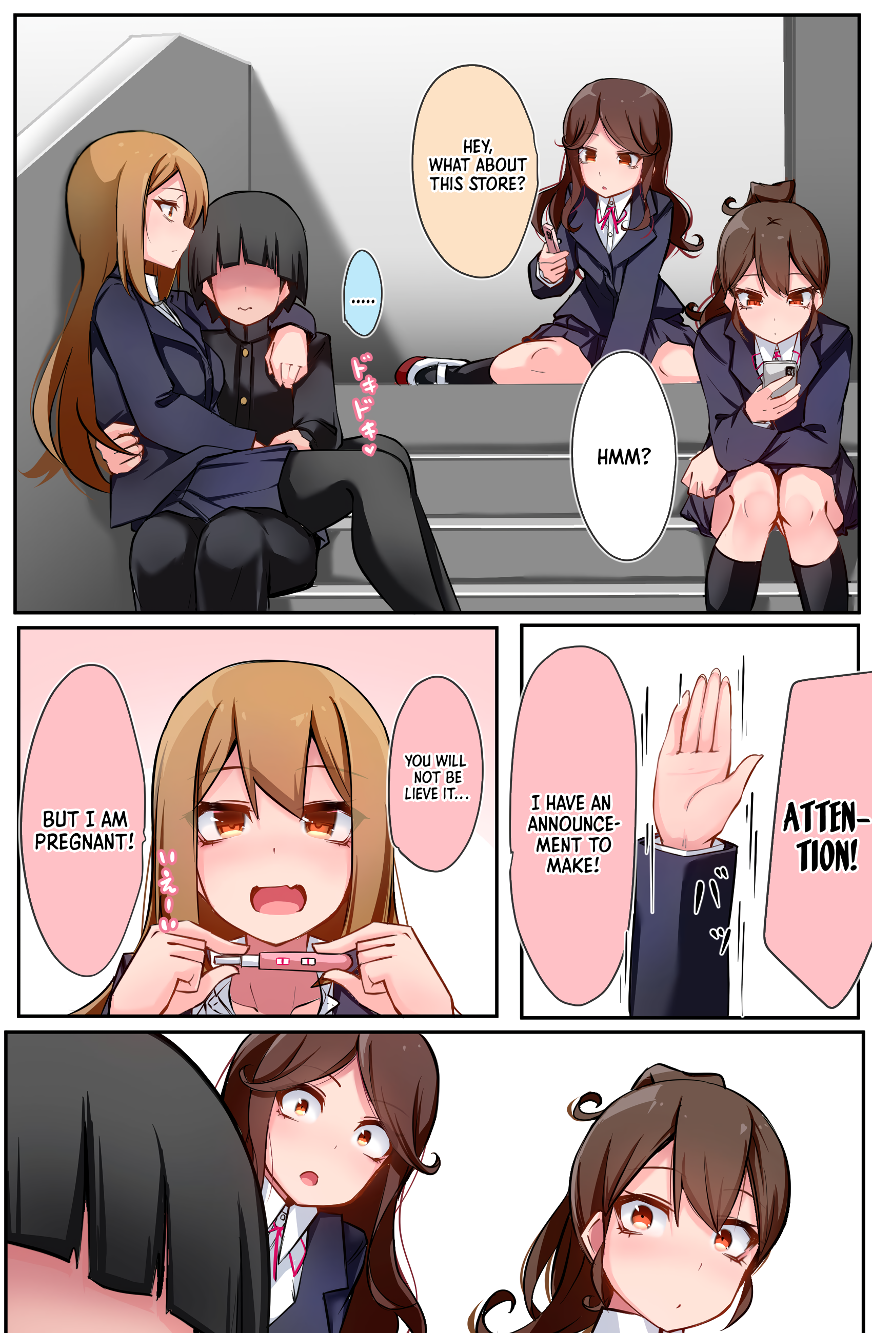 The Gals in My Class Treat Me Like Air Chapter 21 - Page 1