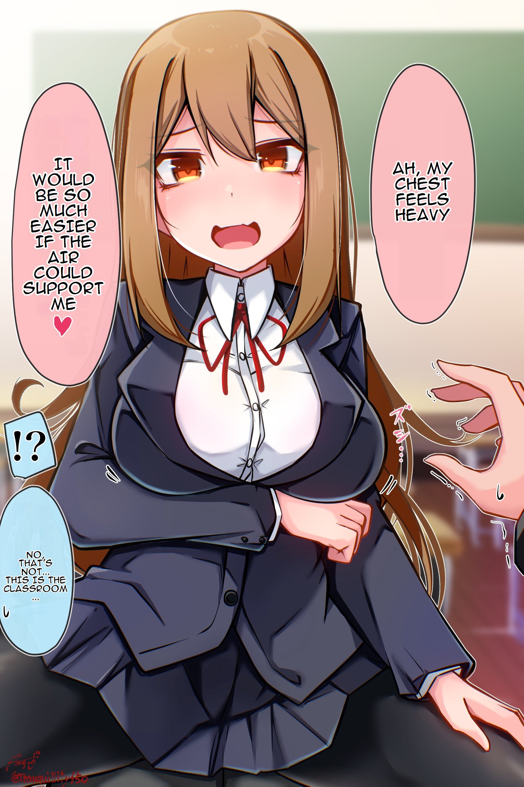The Gals in My Class Treat Me Like Air Chapter 23.1 - Page 1